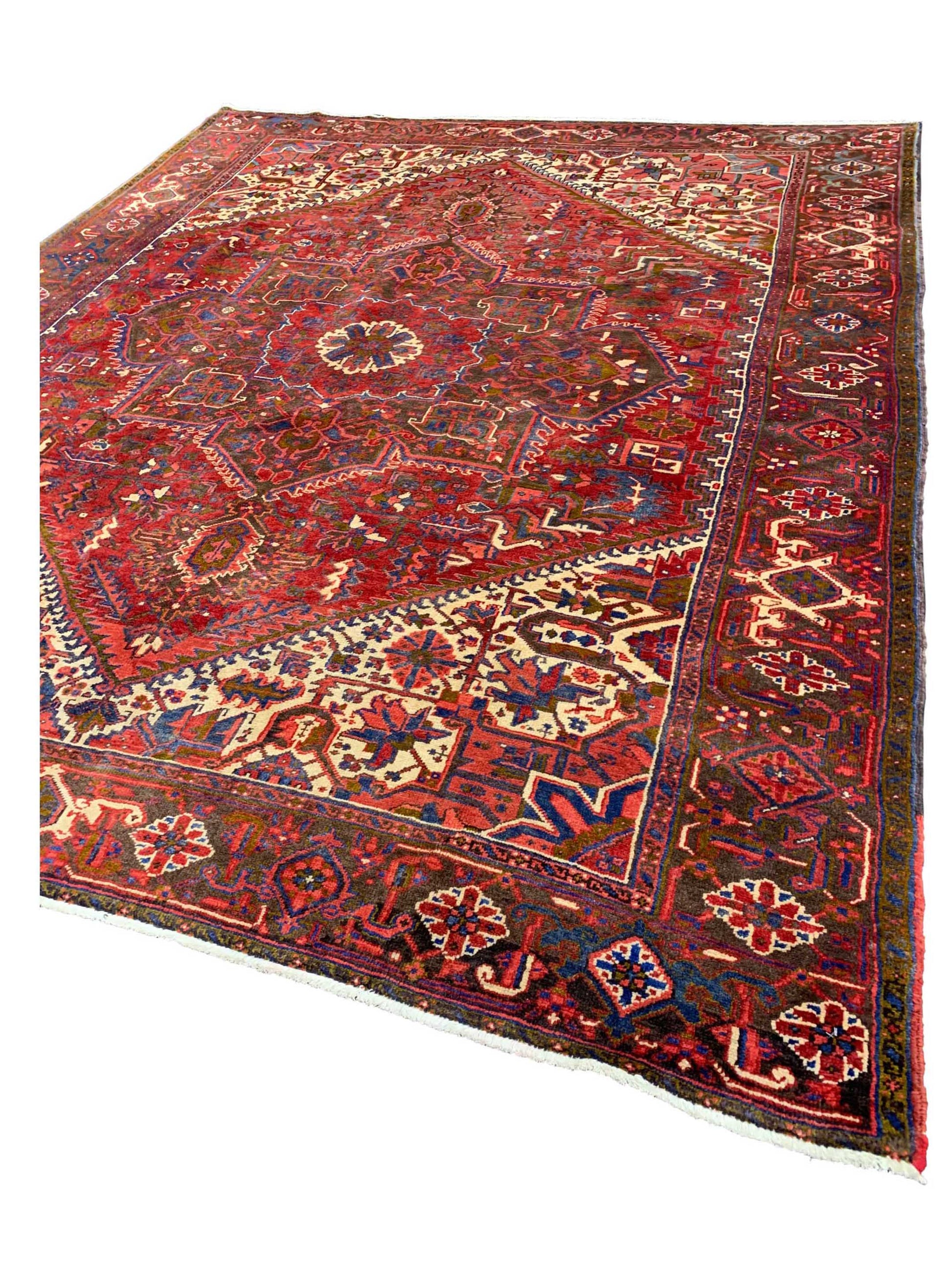 Artisan Persian Traditions Red Traditional Knotted Rug - Rugs - Artisan - Atlanta Designer Rugs