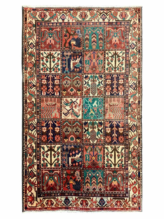 Artisan Persian Traditions Multi Beige Traditional Knotted Rug - Rugs - Artisan - Atlanta Designer Rugs