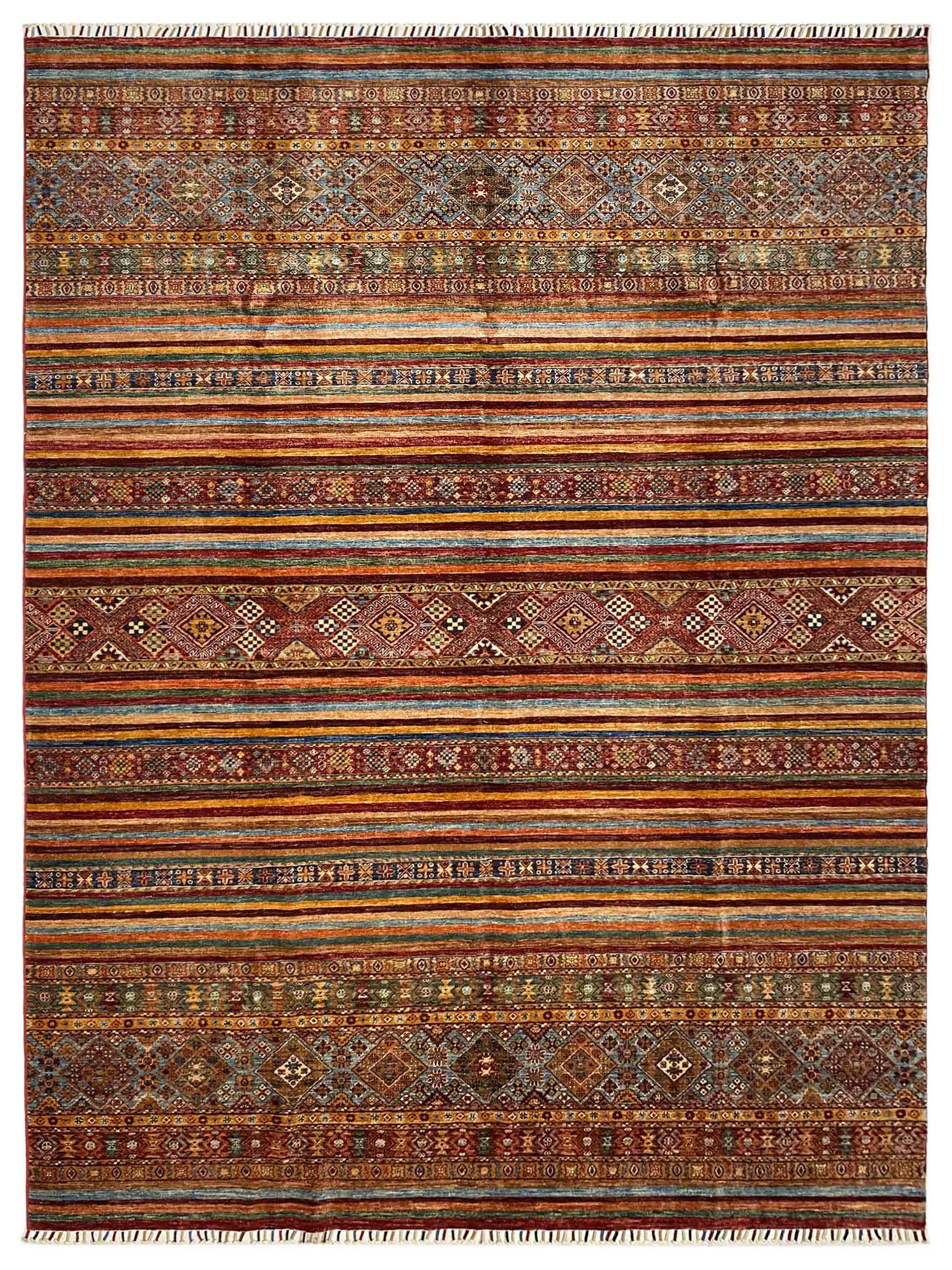 Artisan Kelsey 310582 Red Traditional Knotted Rug