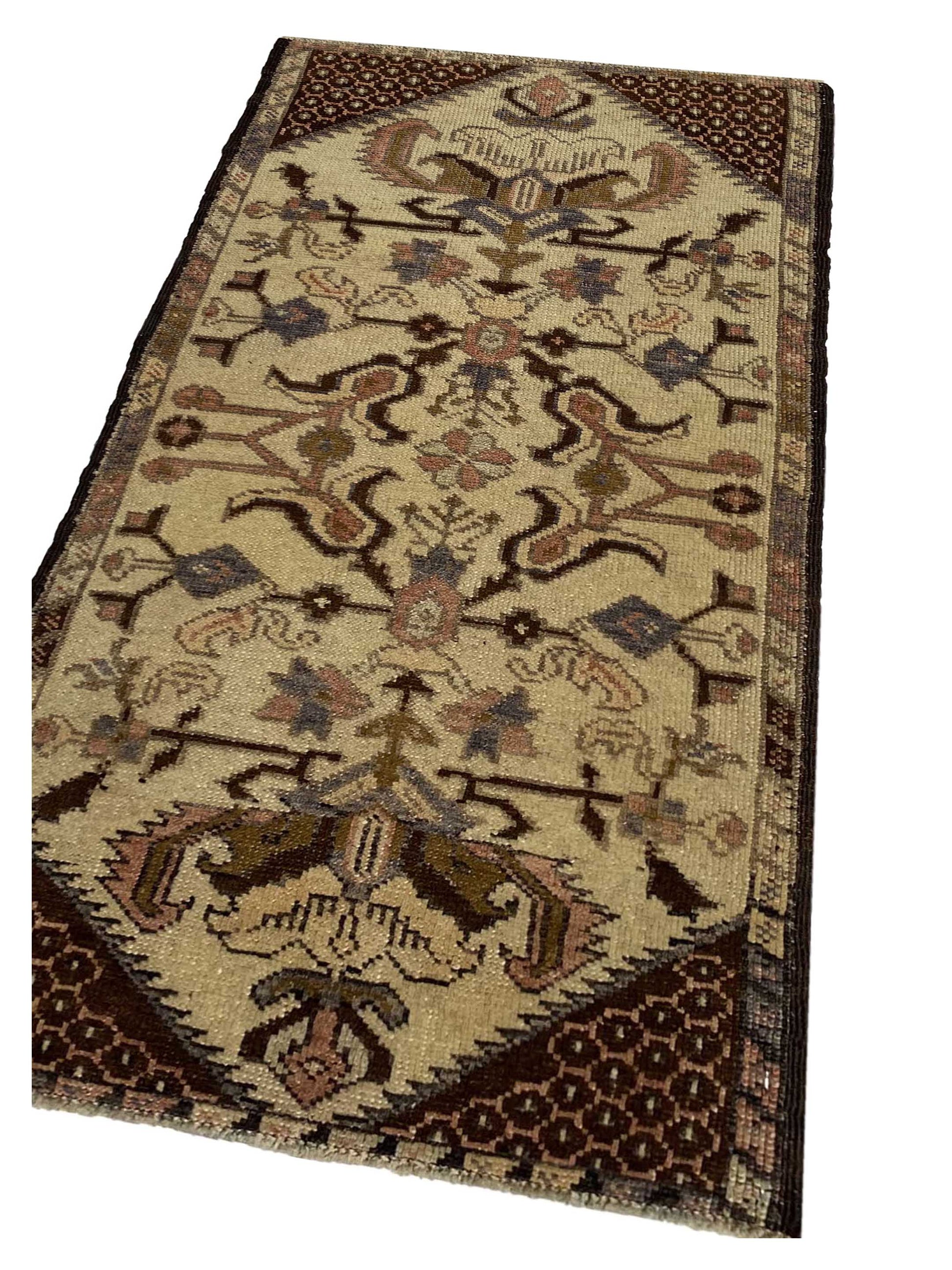 Artisan Angelina Ivory Multi Vintage Knotted Rug - Rugs - Artisan - Atlanta Designer Rugs