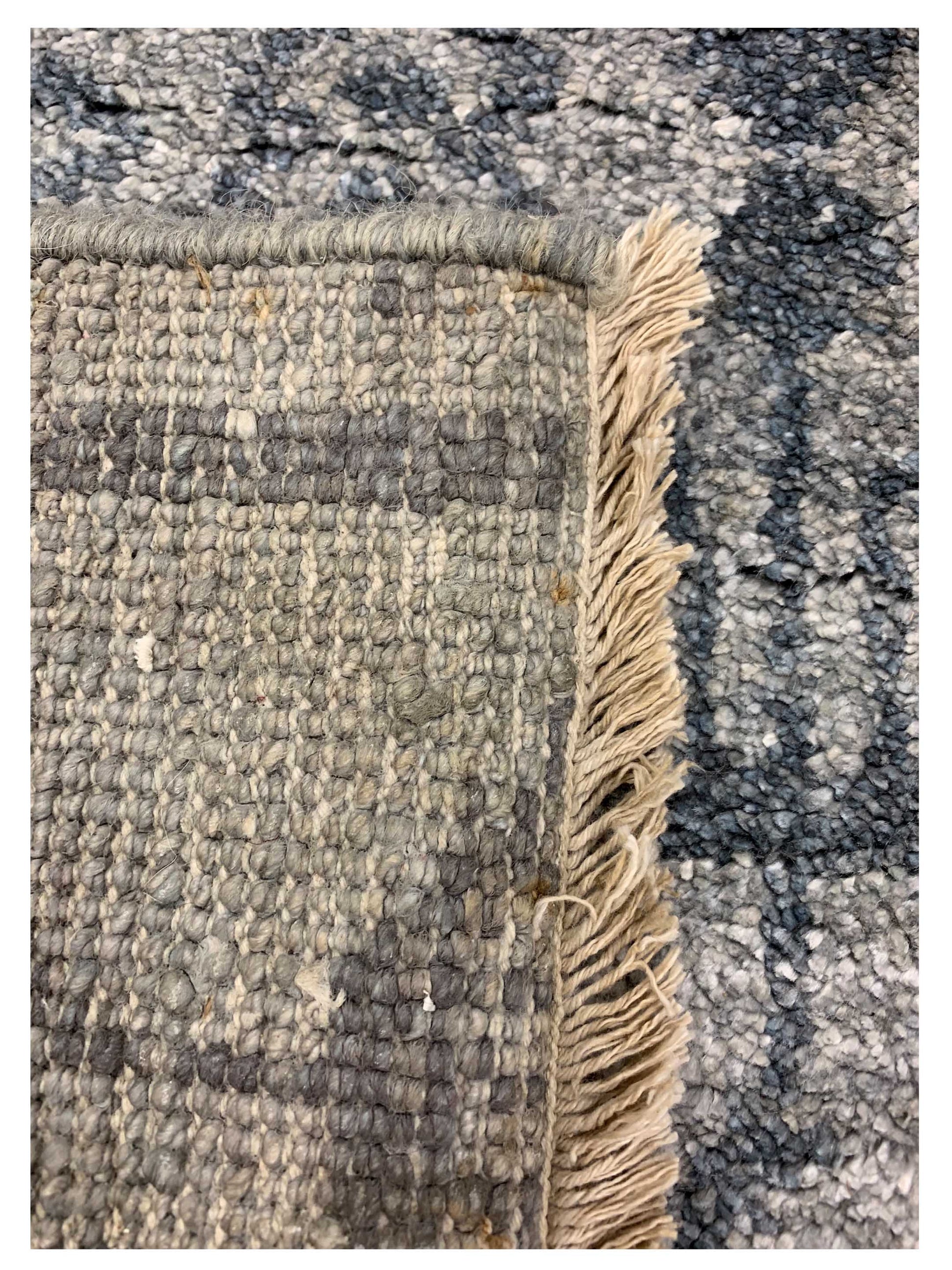 Artisan Teresa Grey Contemporary Knotted Rug - Rugs - Artisan - Atlanta Designer Rugs