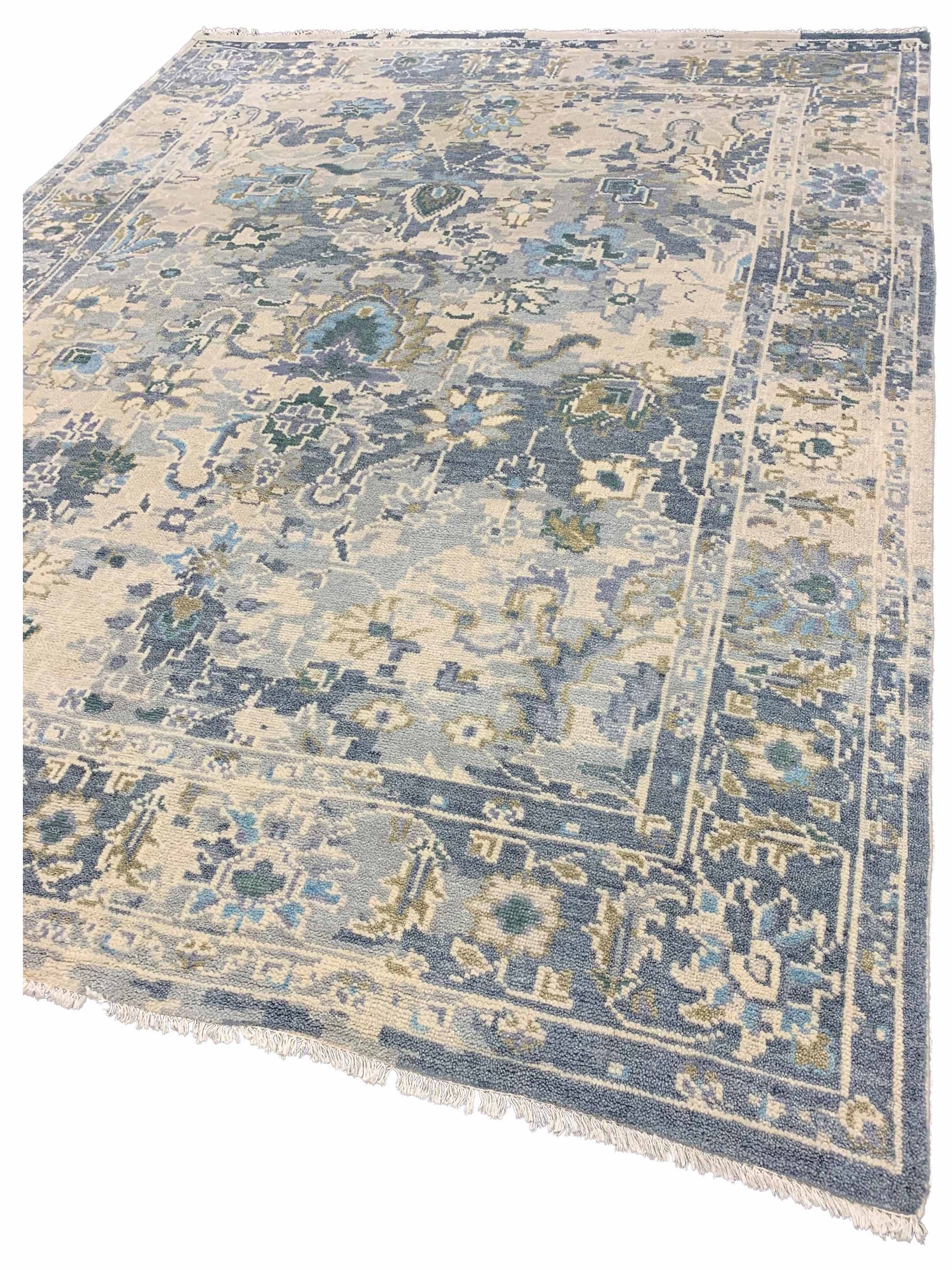 Artisan Uma Beige Traditional Knotted Rug - Rugs - Artisan - Atlanta Designer Rugs