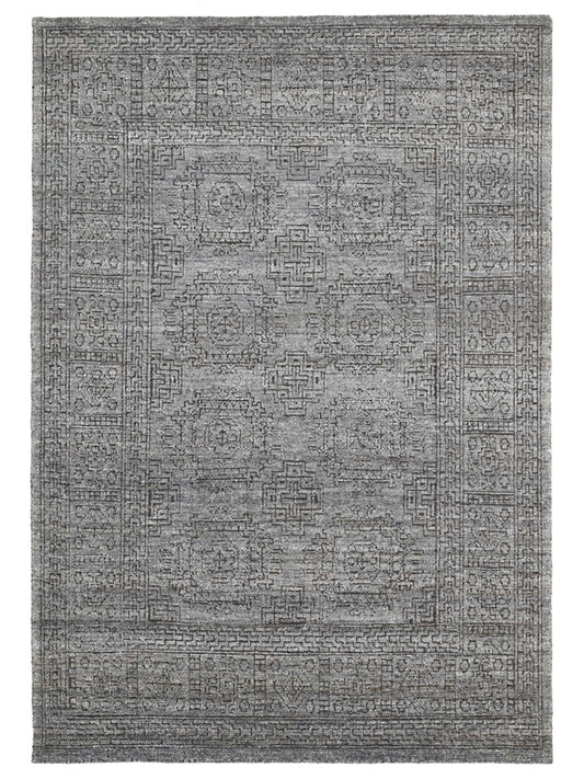 Artisan Serenade TX-102 Charcoal Transitional Knotted Rug