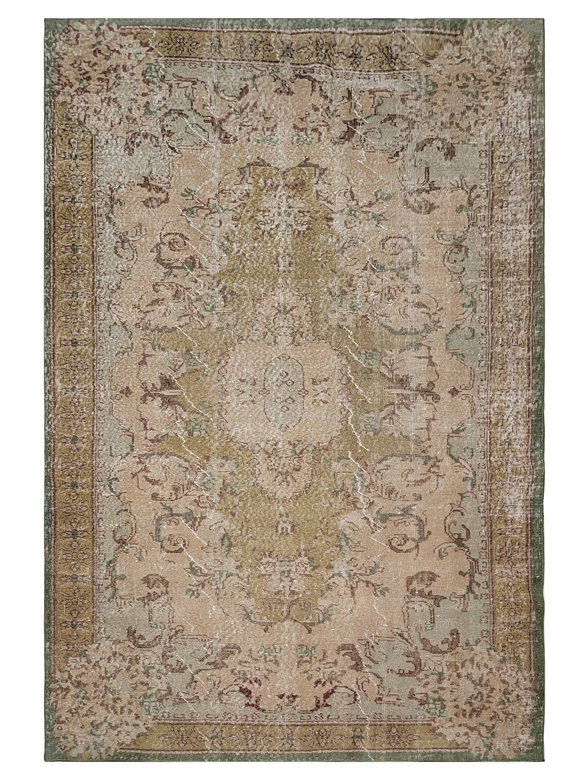 Artisan Angelina 312827 Sage Vintage Knotted Rug