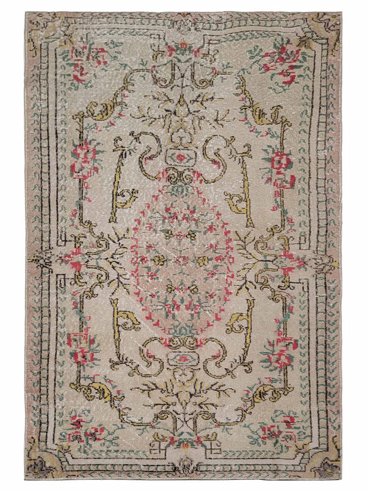 Artisan Angelina 312837 Ivory Vintage Knotted Rug