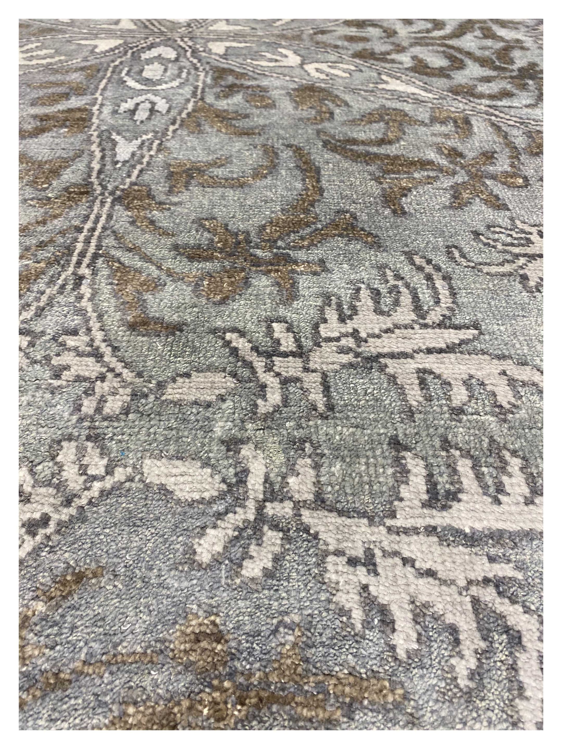 Artisan Uma Beige Traditional Knotted Rug - Rugs - Artisan - Atlanta Designer Rugs