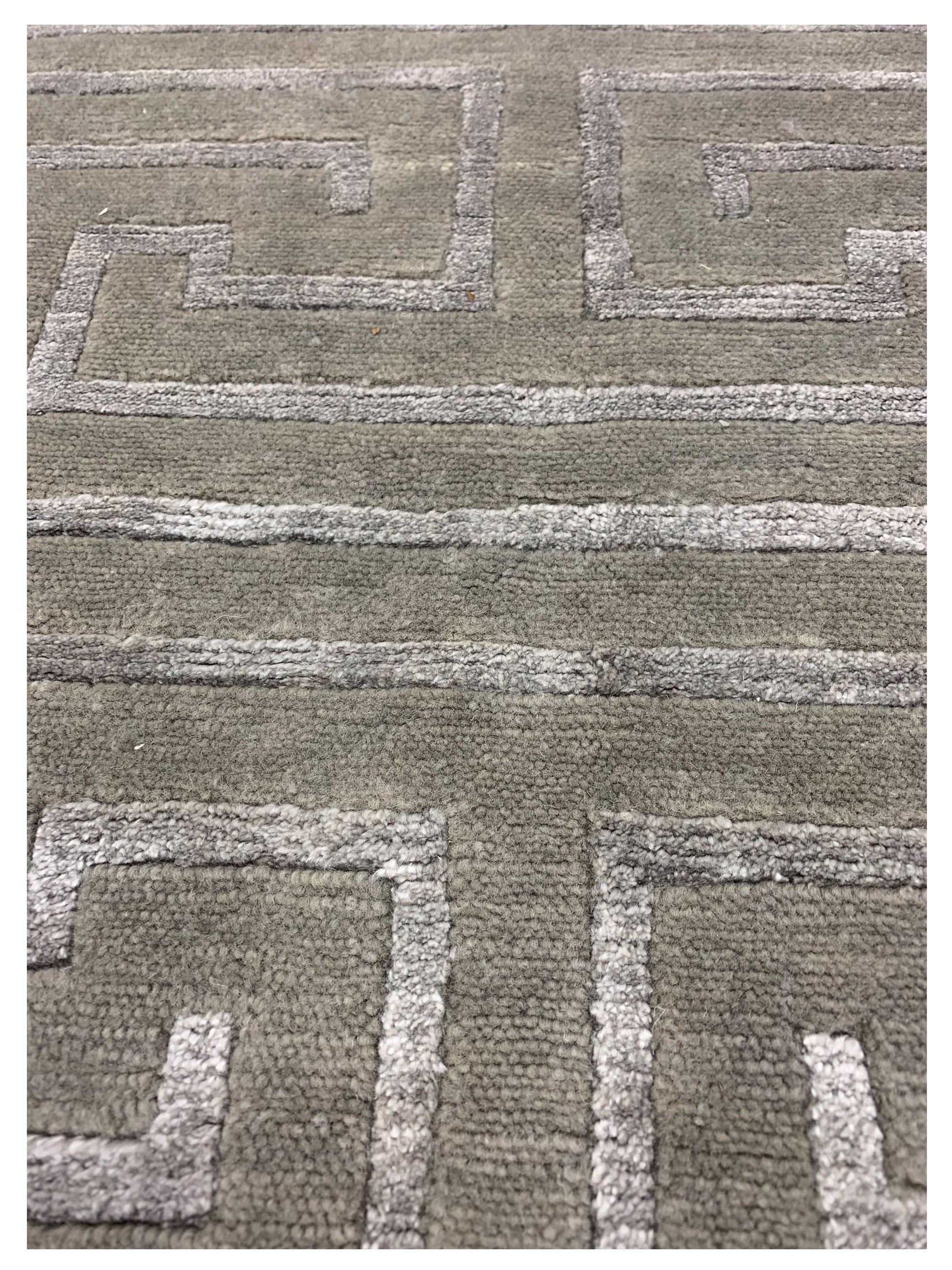 Artisan Franka Grey Transitional Knotted Rug - Rugs - Artisan - Atlanta Designer Rugs