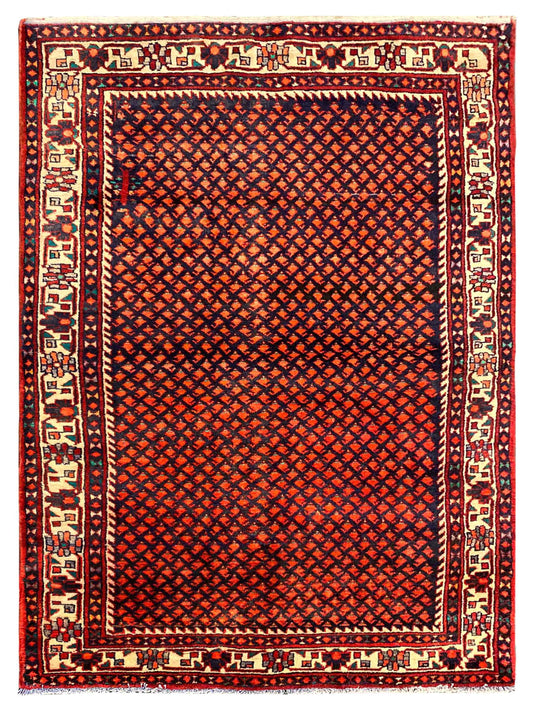 Artisan Persian Traditions Red Beige Traditional Knotted Rug - Rugs - Artisan - Atlanta Designer Rugs