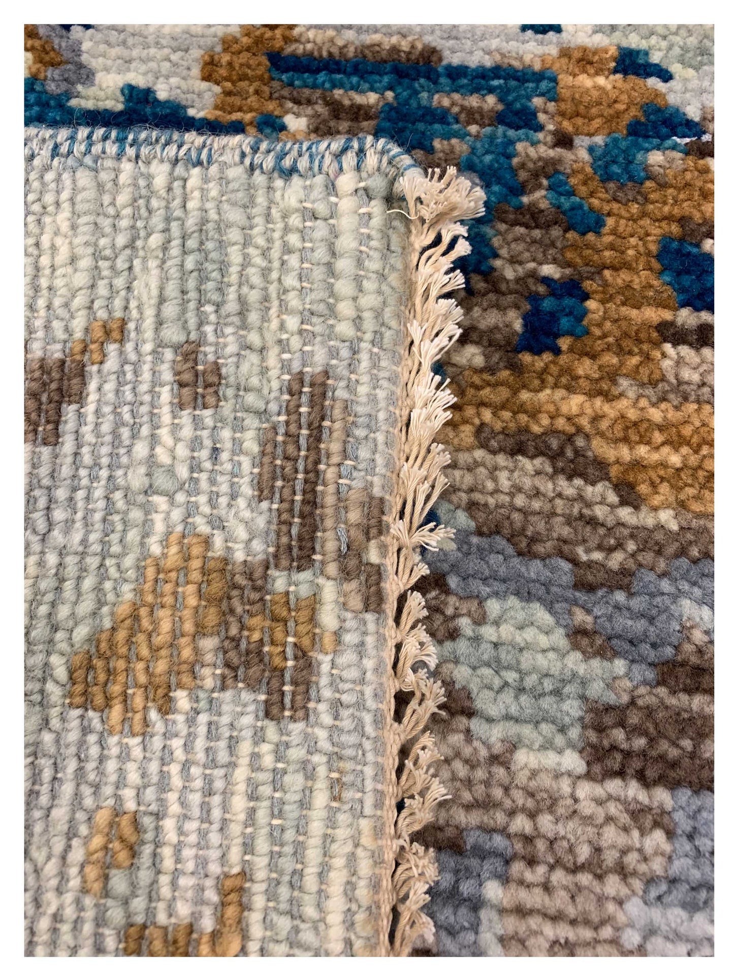 Artisan Amanda  Multi  Transitional Knotted Rug