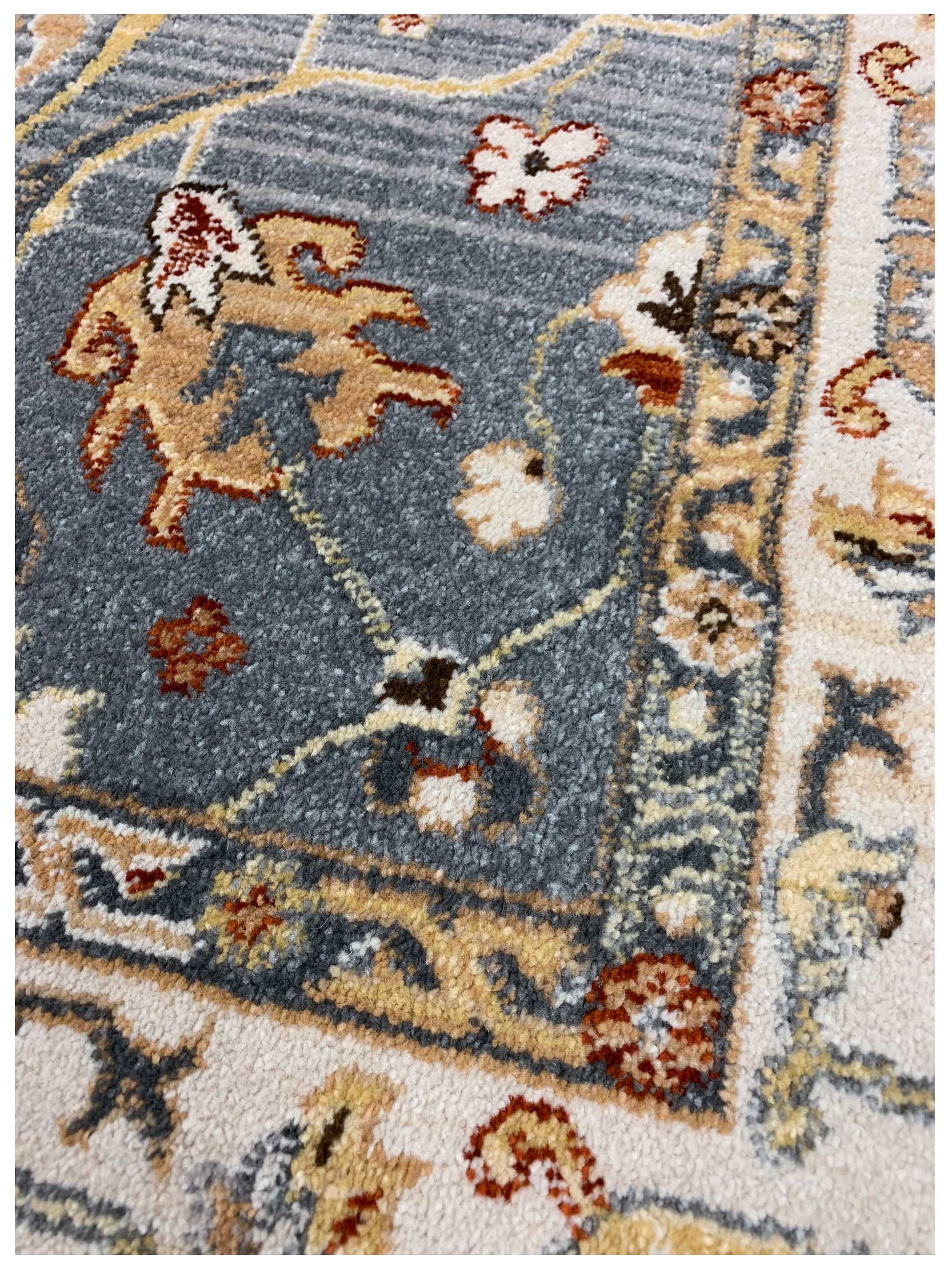 Artisan Amy Gray Ivory Traditional Machinemade Rug - Rugs - Artisan - Atlanta Designer Rugs