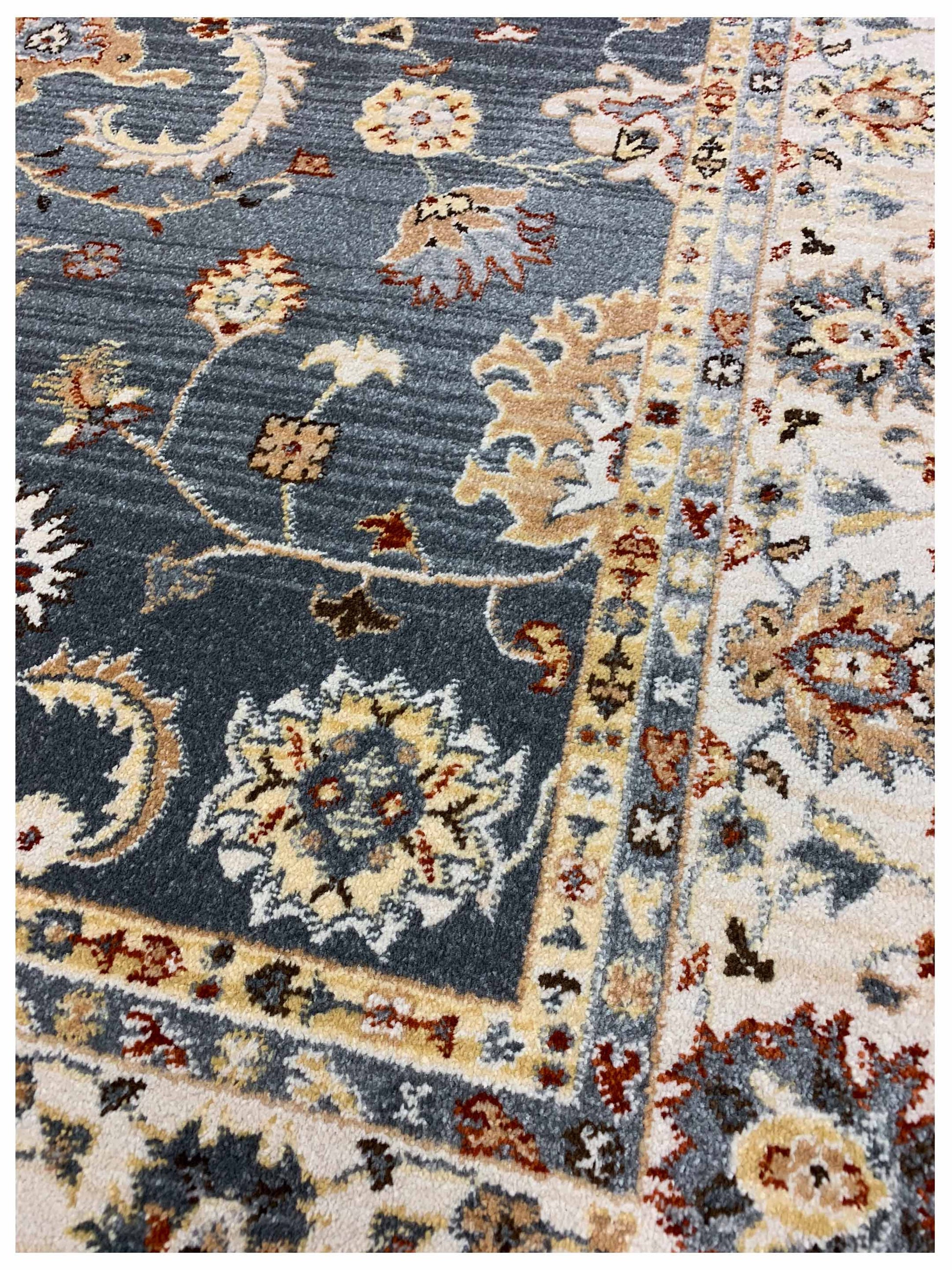 Artisan Amy Gray Ivory Traditional Machinemade Rug - Rugs - Artisan - Atlanta Designer Rugs