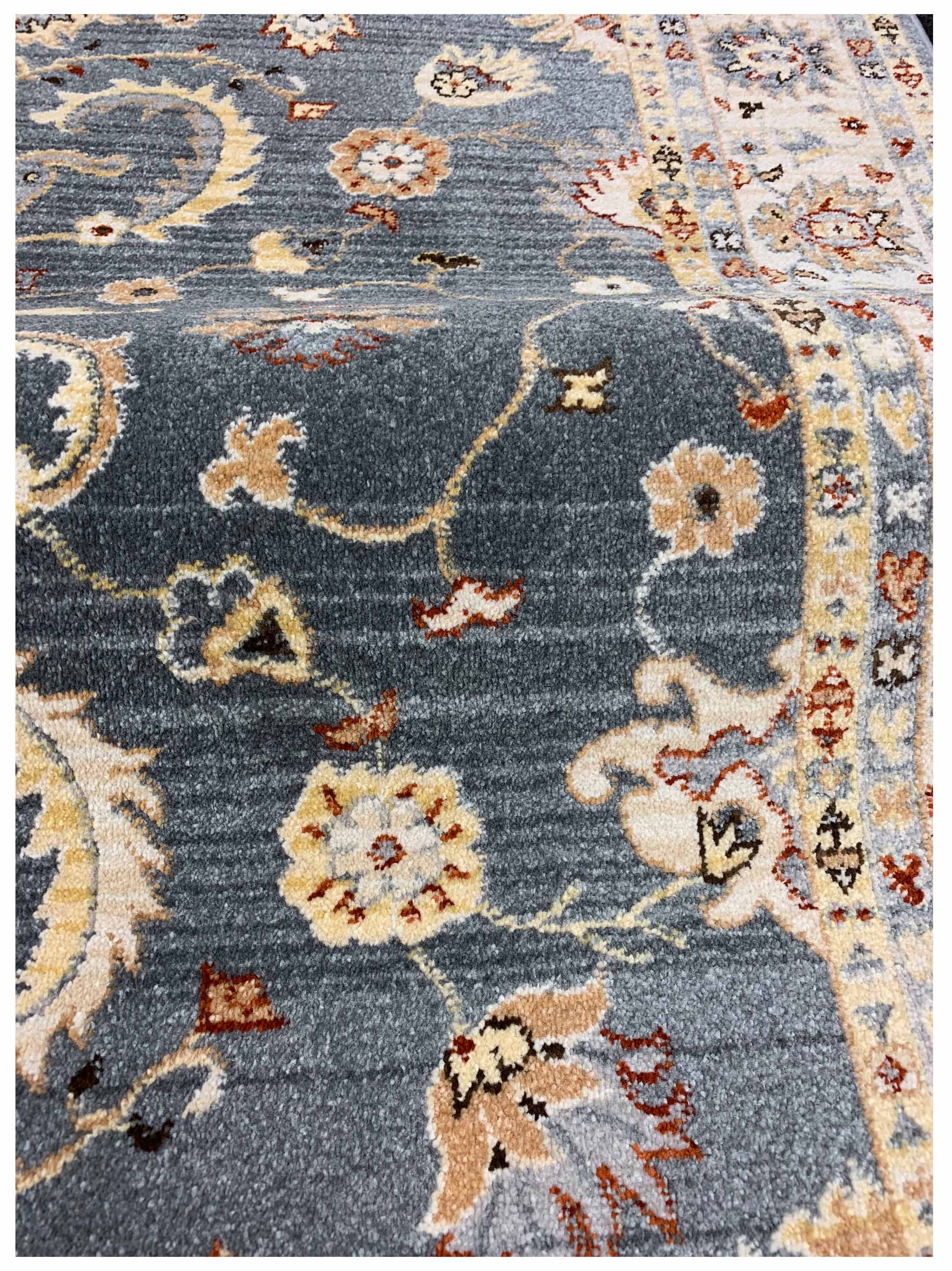 Artisan Amy Gray Ivory Traditional Machinemade Rug - Rugs - Artisan - Atlanta Designer Rugs