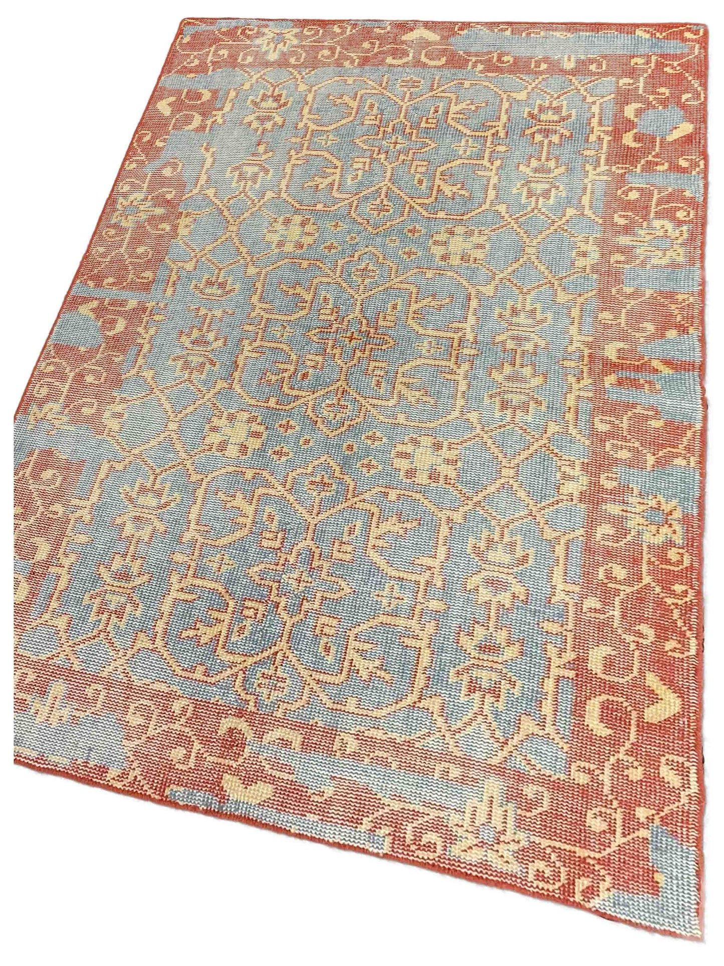 Artisan Viola  Multi  Transitional Knotted Rug