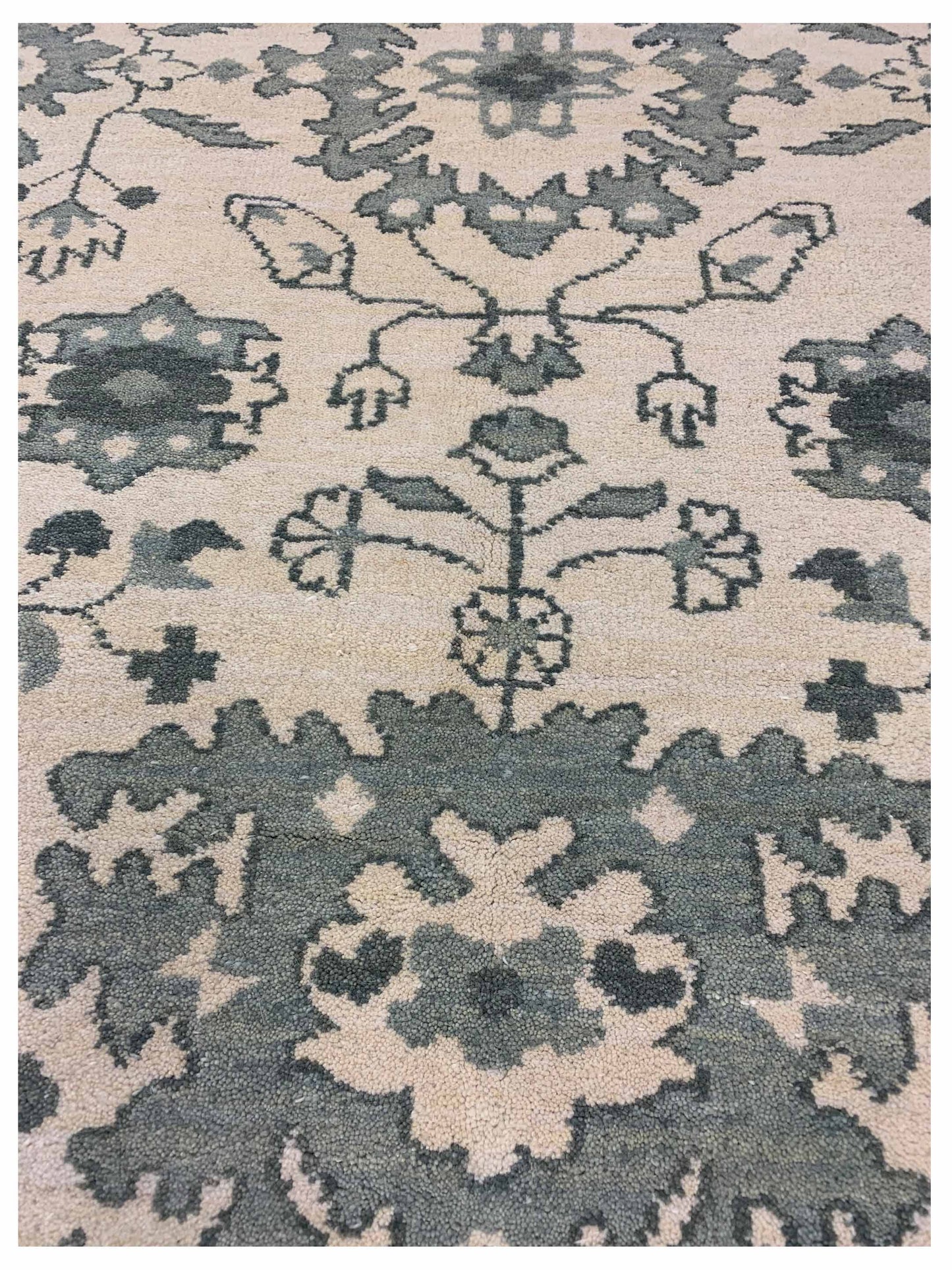 Artisan Jessica Ivory Traditional Knotted Rug - Rugs - Artisan - Atlanta Designer Rugs