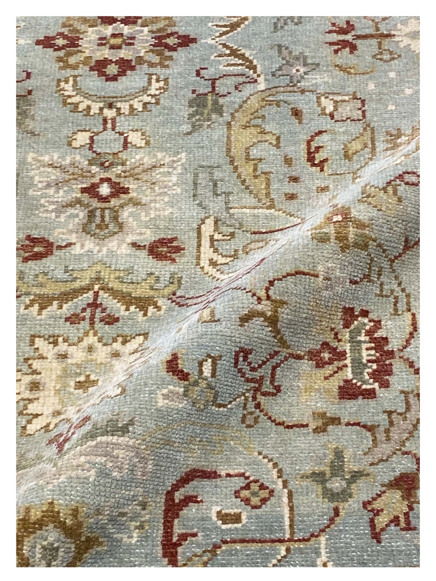 Artisan Uma Lt.Green Traditional Knotted Rug - Rugs - Artisan - Atlanta Designer Rugs