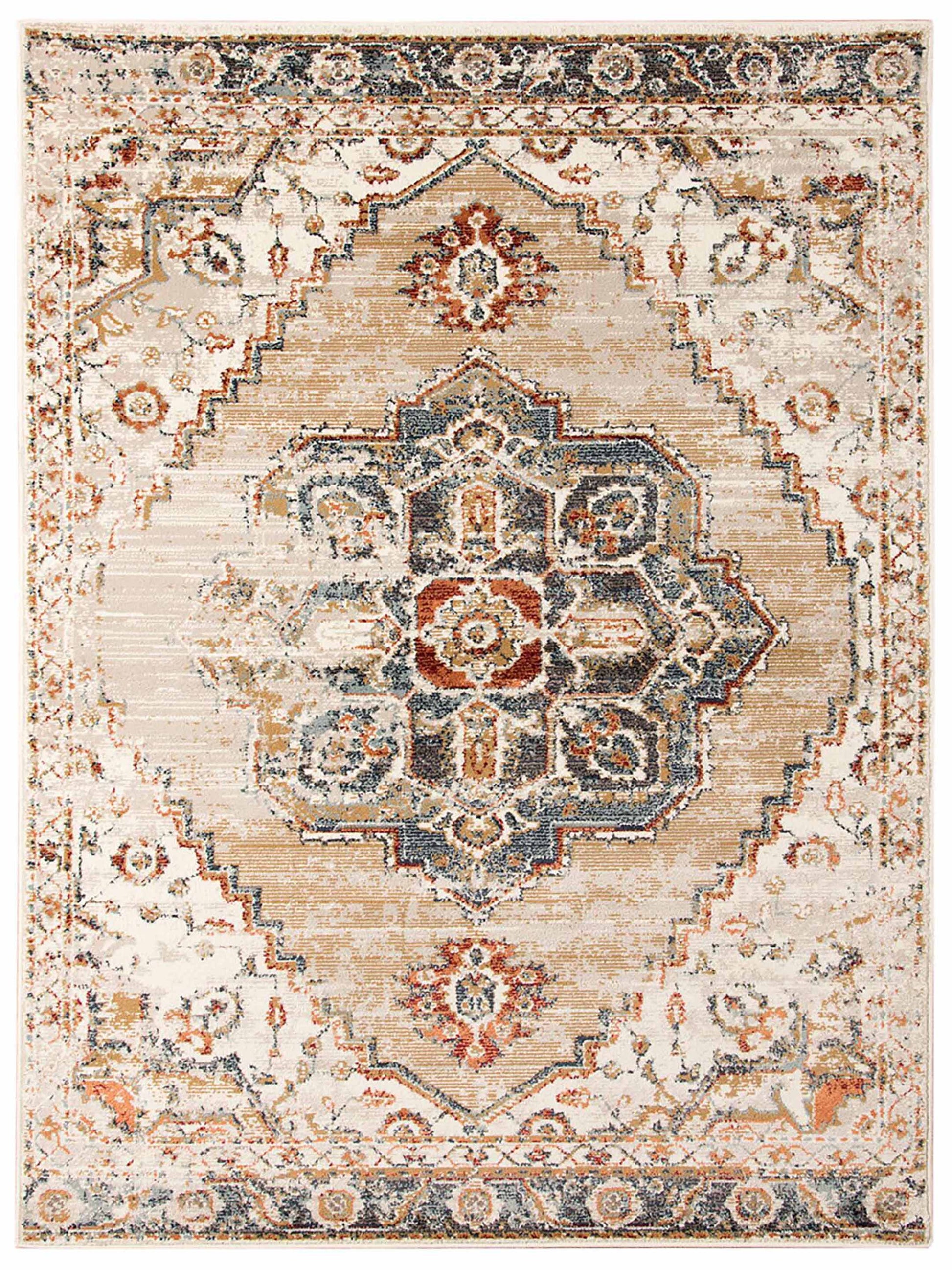 Limited Lizzo LA - 857 GOLD BEIGE Traditional Machinemade Rug - Rugs - Limited - Atlanta Designer Rugs