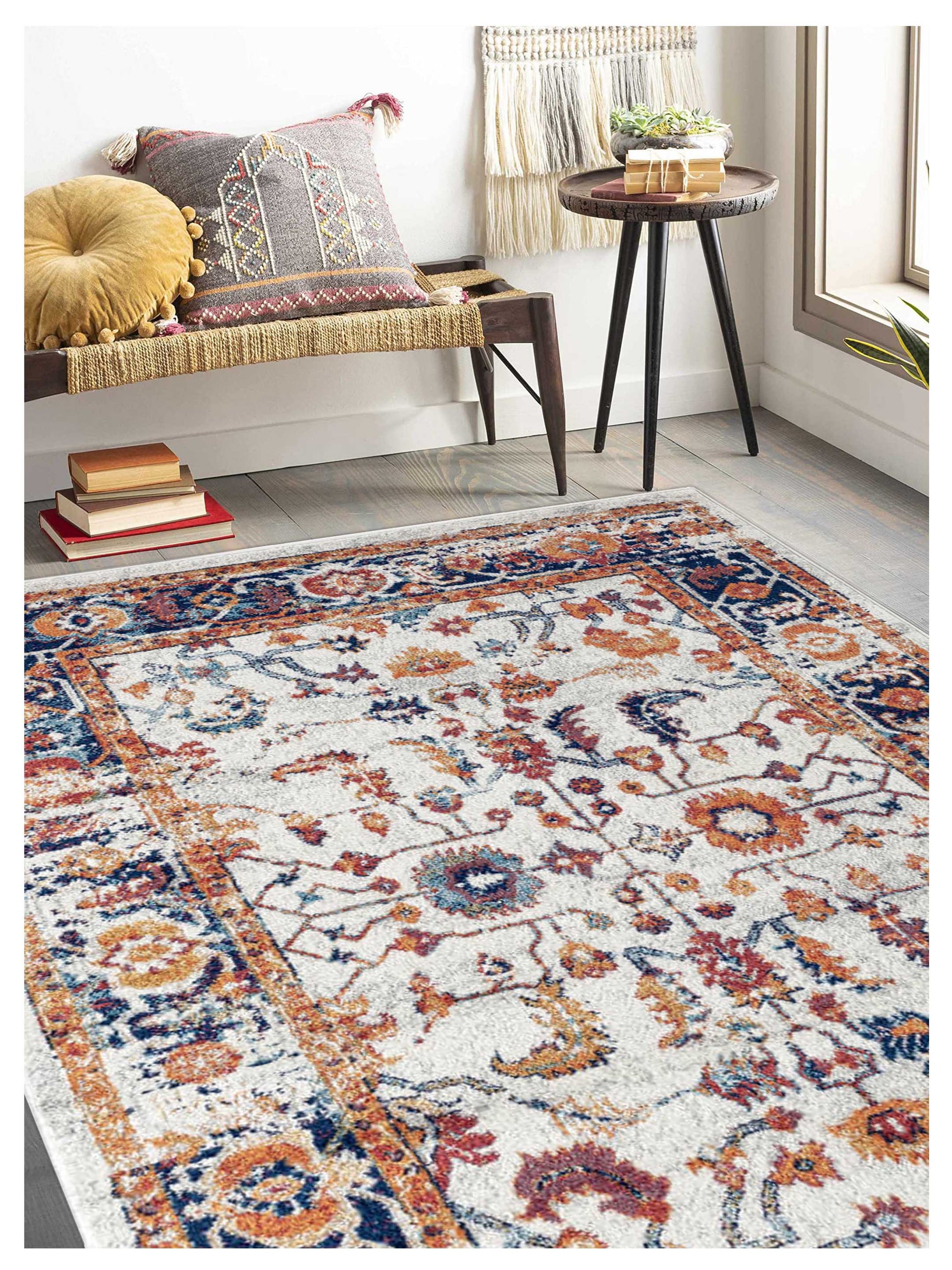 Limited Tatiana TU - 107 IVORY GOLD Traditional Machinemade Rug - Rugs - Limited - Atlanta Designer Rugs