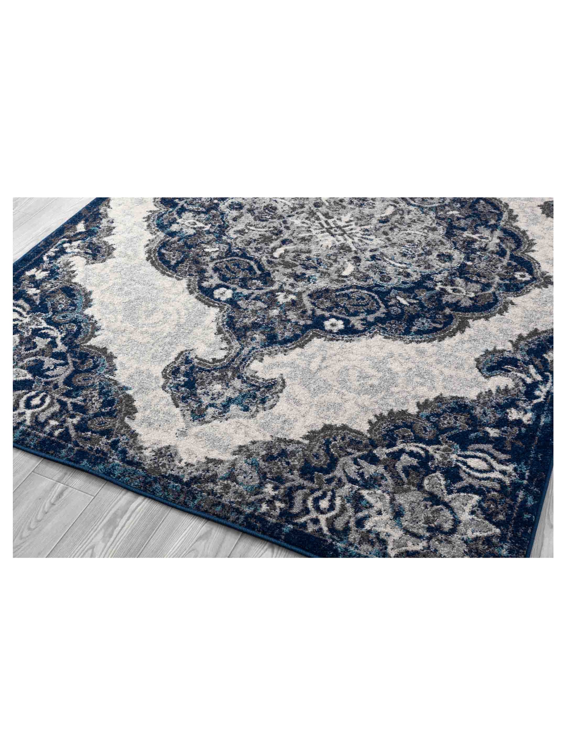 Limited Tatiana TU - 109 IVORY NAVY Traditional Machinemade Rug - Rugs - Limited - Atlanta Designer Rugs