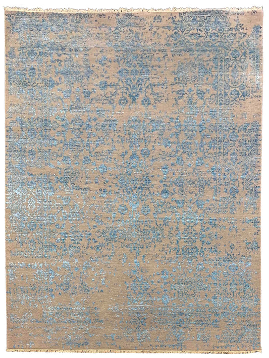 Artisan Elisabeth AM-006 Beige Modern Knotted Rug