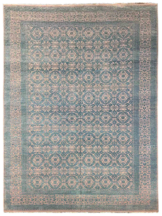 Artisan Victoria AM-051 Beige Modern Knotted Rug