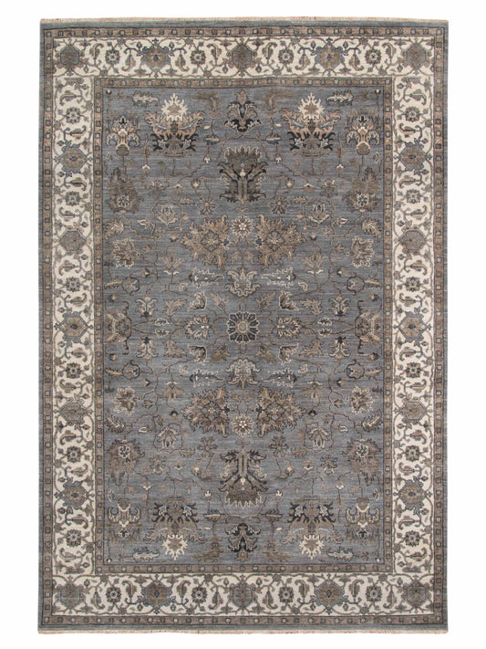 Limited Sophie PRT - 223 GRAY Traditional Knotted Rug - Rugs - Limited - Atlanta Designer Rugs