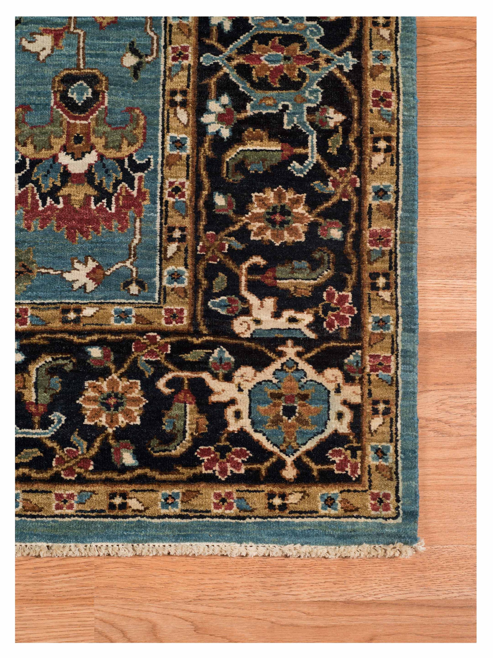 Limited Sophie PRT - 224 TURQUOISE Traditional Knotted Rug - Rugs - Limited - Atlanta Designer Rugs