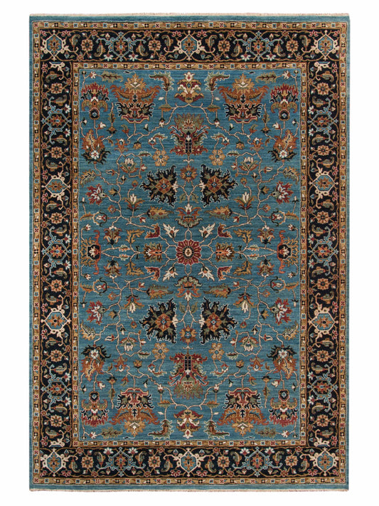 Limited Sophie PRT - 224 TURQUOISE Traditional Knotted Rug - Rugs - Limited - Atlanta Designer Rugs