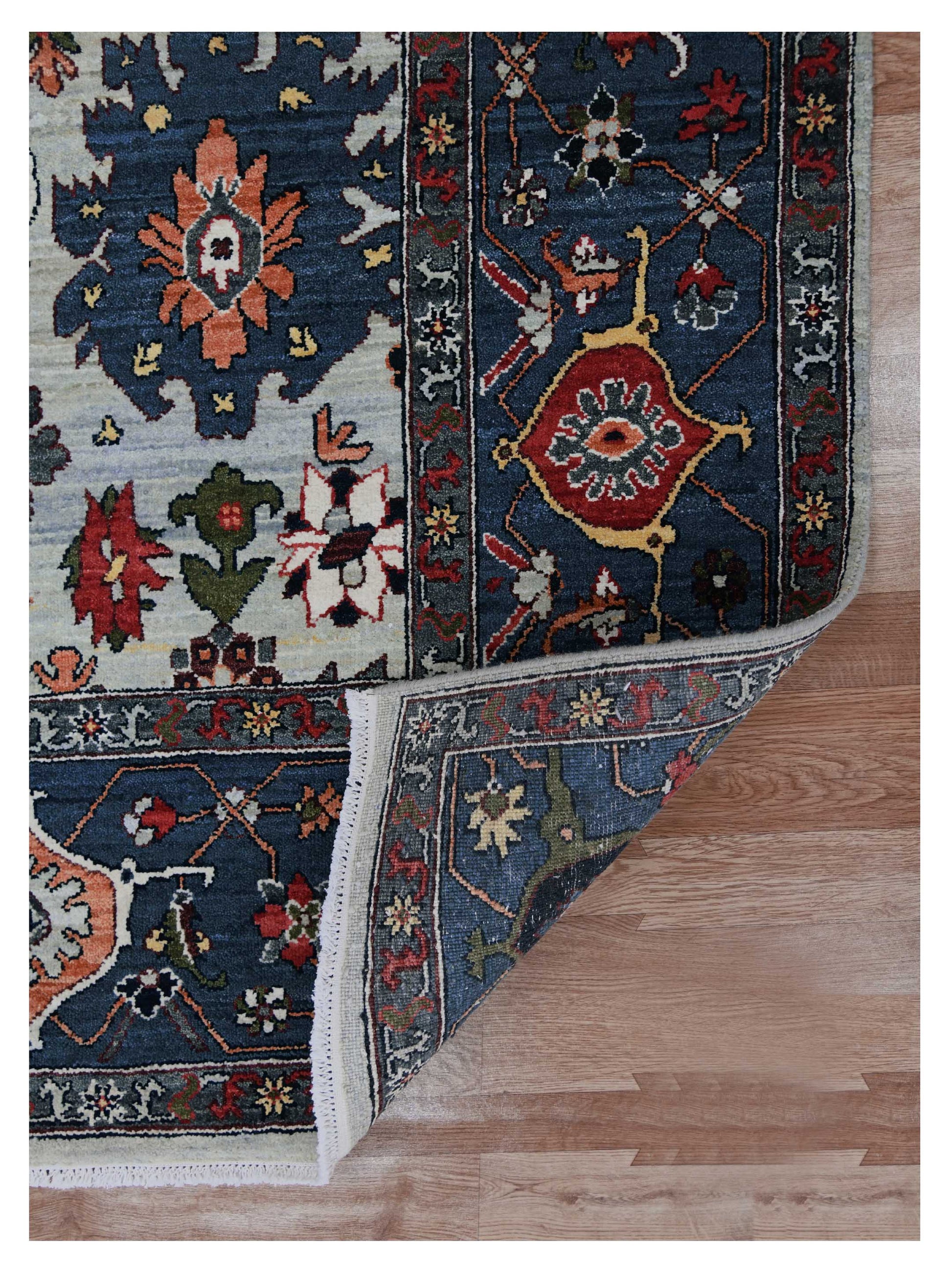 Limited Sophie PRT - 501 SKY BLUE DENIM Traditional Knotted Rug - Rugs - Limited - Atlanta Designer Rugs