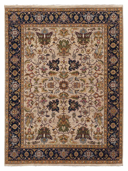 Limited Sophie PRT - 222 CAMEL BLUE Traditional Knotted Rug - Rugs - Limited - Atlanta Designer Rugs