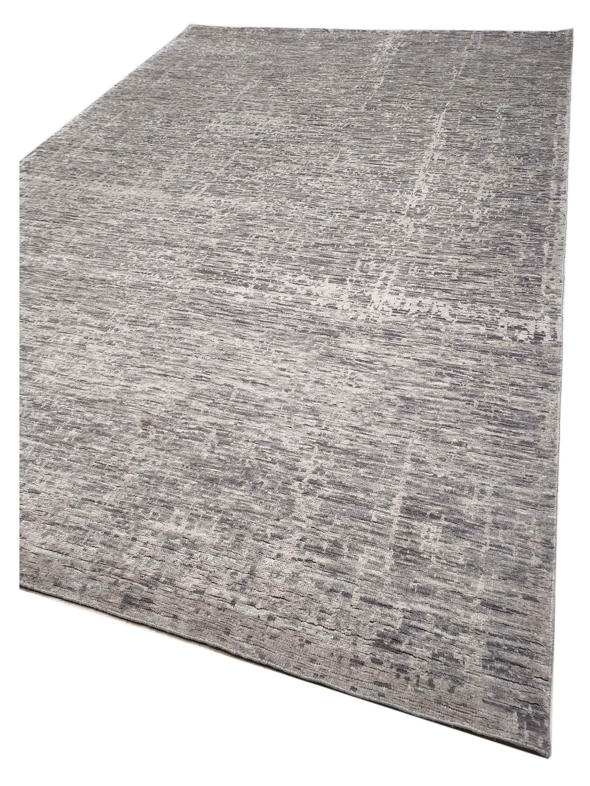 Artisan Arast Grey Beige Transitional Knotted Rug - Rugs - Artisan - Atlanta Designer Rugs