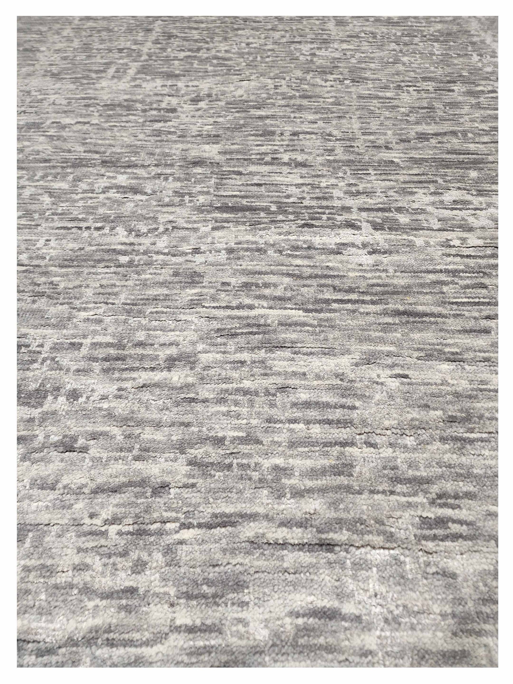 Artisan Arast Grey Beige Transitional Knotted Rug - Rugs - Artisan - Atlanta Designer Rugs