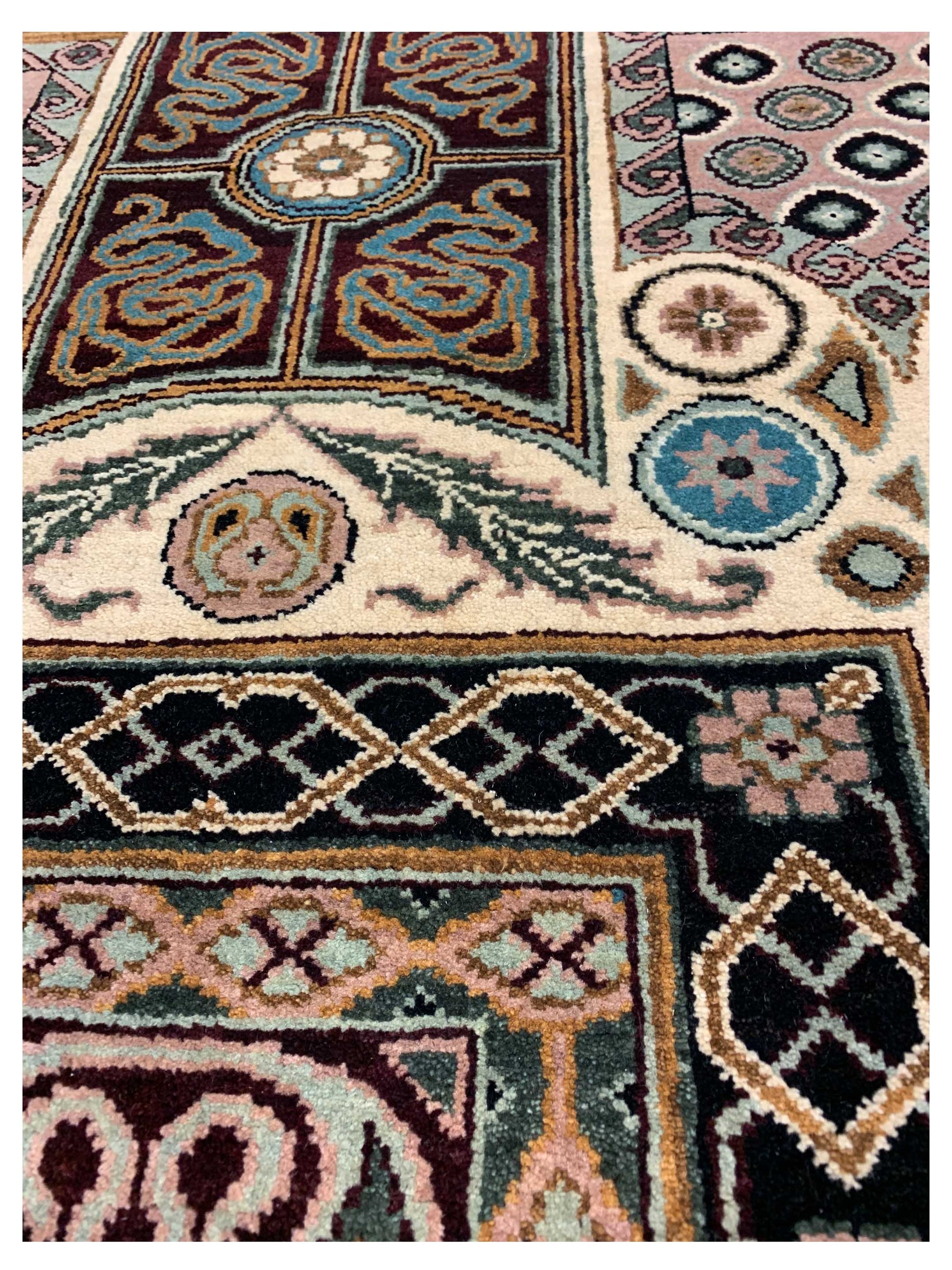 Artisan Jessica Black Multi Traditional Knotted Rug - Rugs - Artisan - Atlanta Designer Rugs