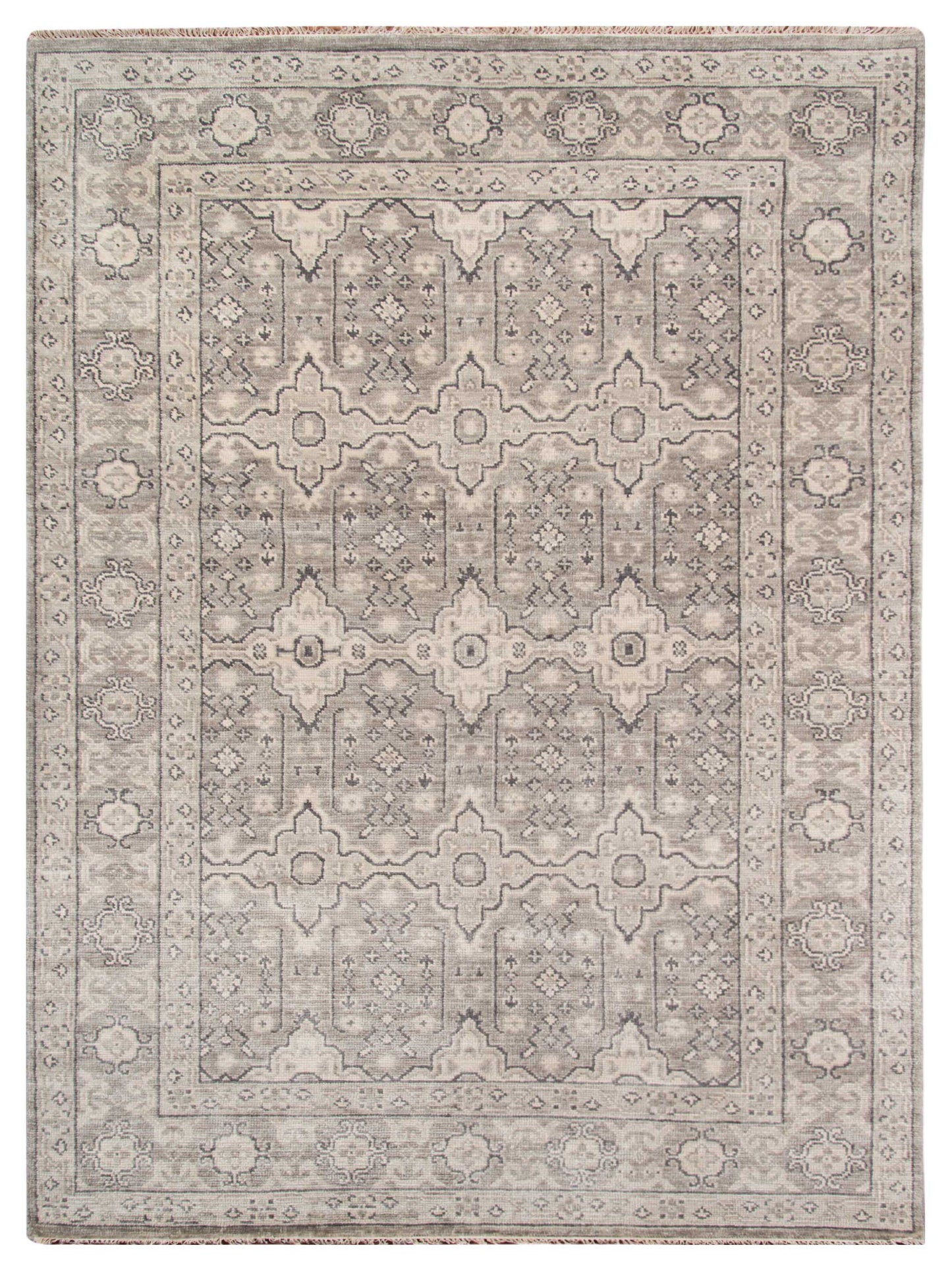 Limited BALLINA BA - 435 GRAY Traditional Knotted Rug - Rugs - Limited - Atlanta Designer Rugs