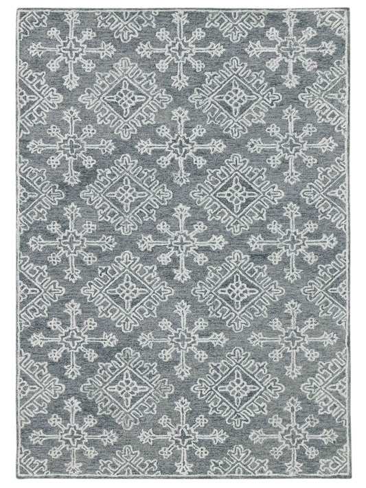 Limited BOWEN BO-636 GRAPHITE Transitional Tufted Rug