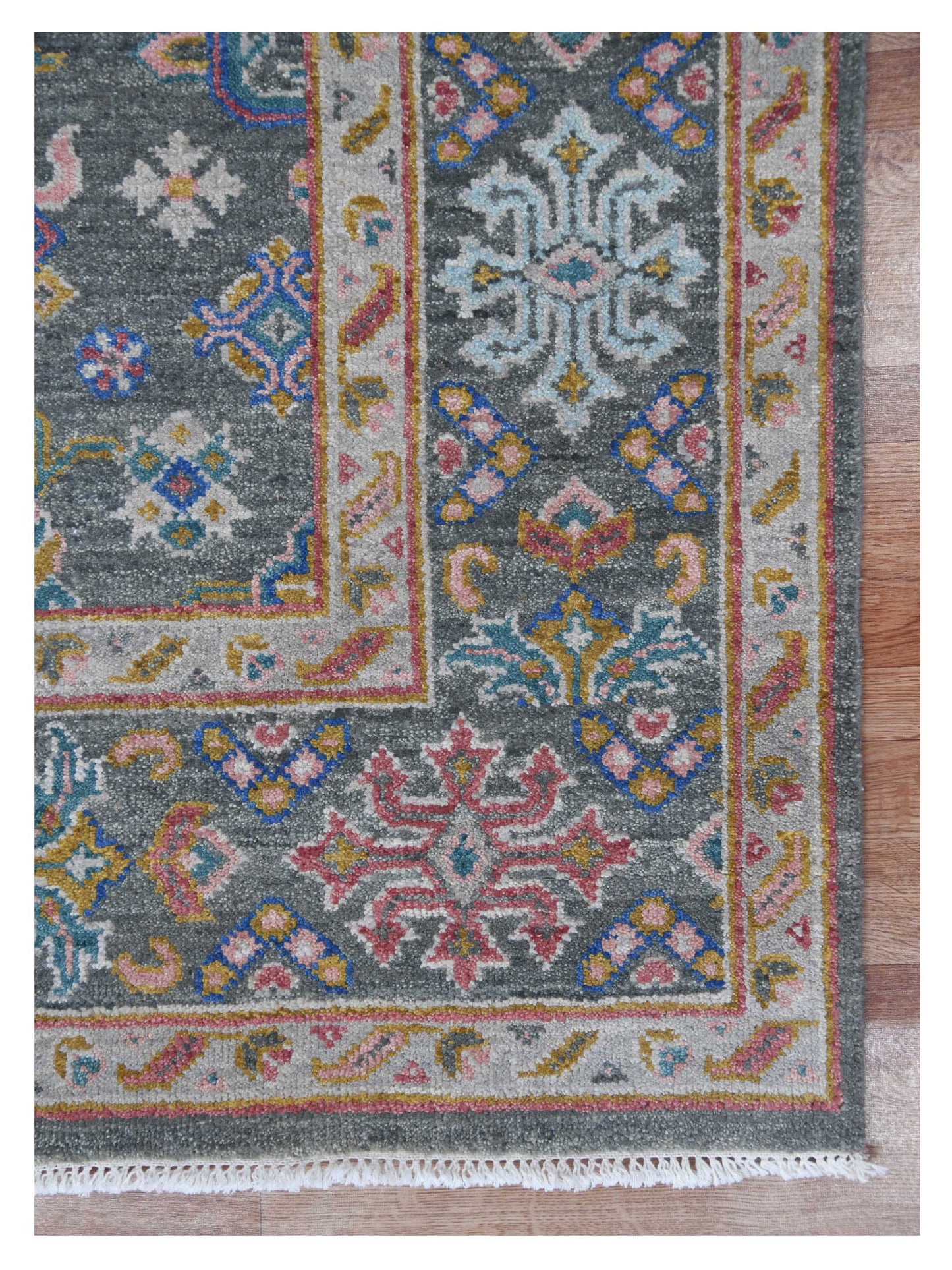 Limited Bailee BNS - 190 GRAY MULTI Traditional Knotted Rug - Rugs - Limited - Atlanta Designer Rugs