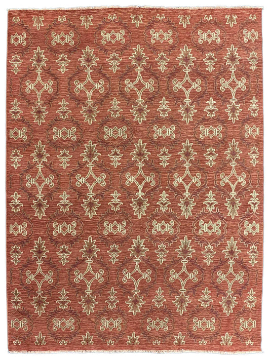 Artisan Uma OK-548 Orange Transitional Knotted Rug