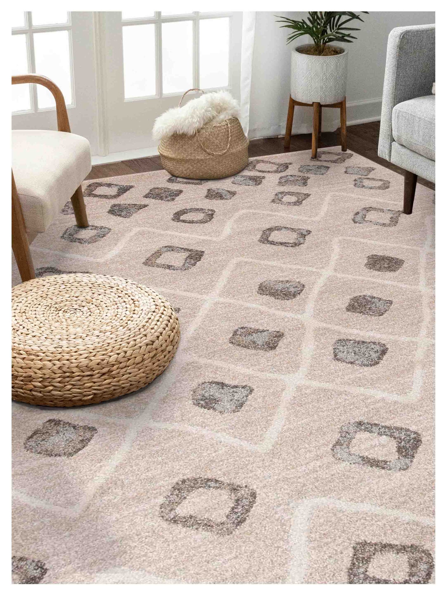 Limited Selena SD - 604 Beige Transitional Machinemade Rug - Rugs - Limited - Atlanta Designer Rugs