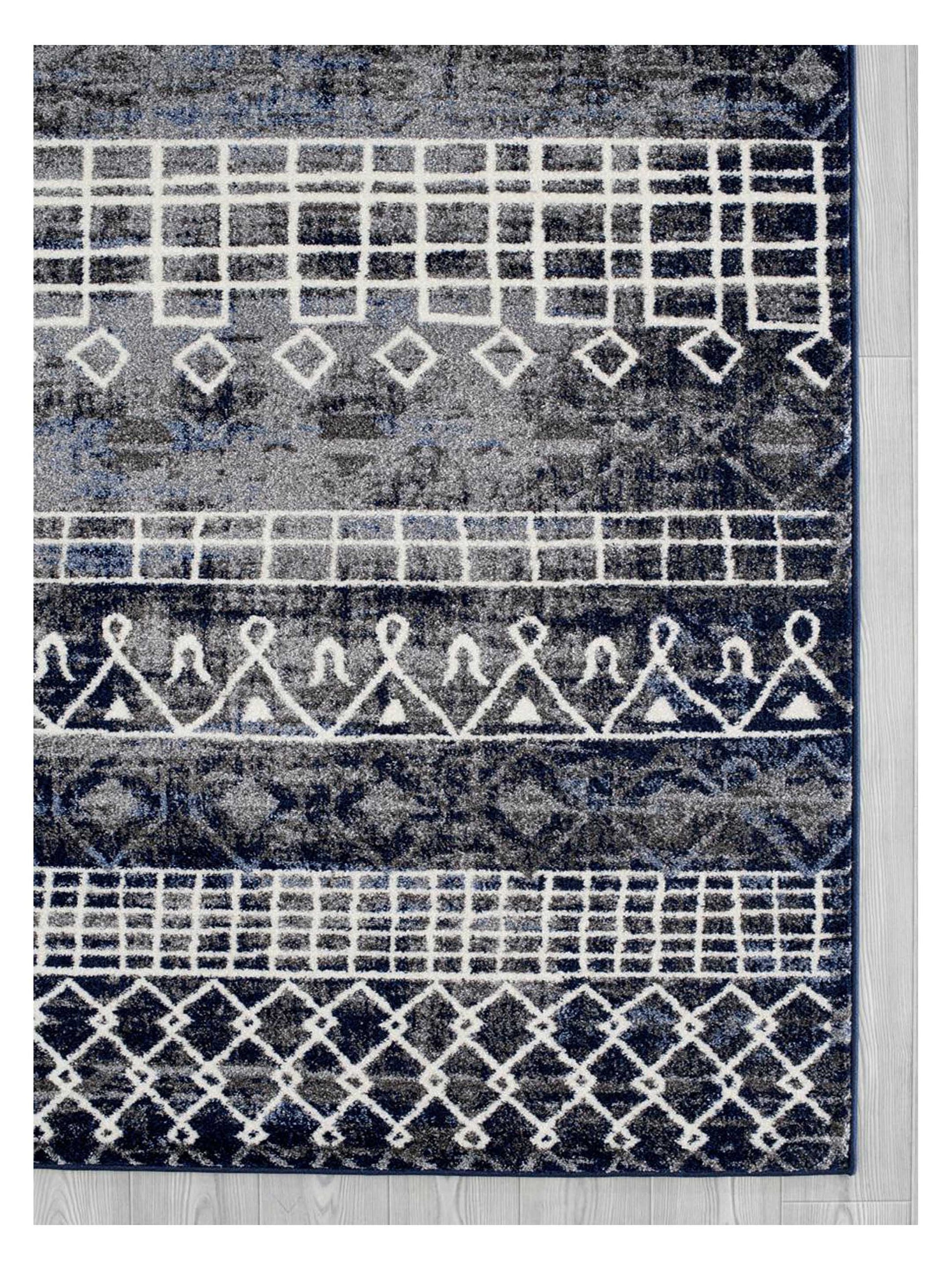 Limited Selena SD - 602 Charcoal Ivory Transitional Machinemade Rug - Rugs - Limited - Atlanta Designer Rugs