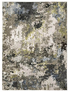 Oriental Weavers Caravan 502Z8 Grey Contemporary Machinemade Rug