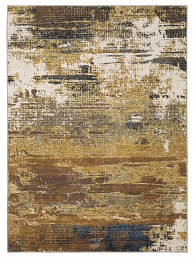 Oriental Weavers Caravan 8020X Gold Contemporary Machinemade Rug