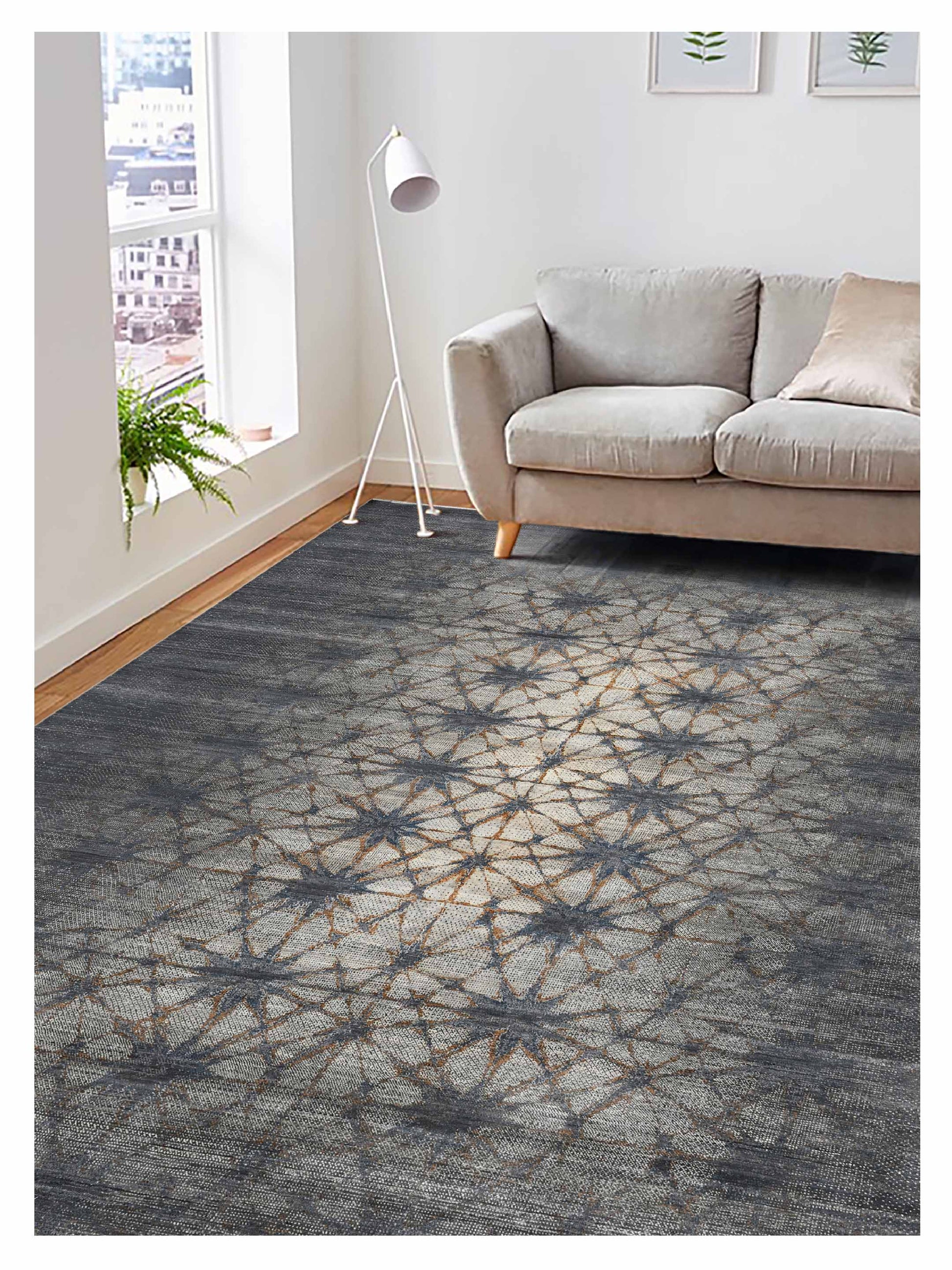 Limited DALBY DA - 717 GRAPHITE Transitional Knotted Rug - Rugs - Limited - Atlanta Designer Rugs