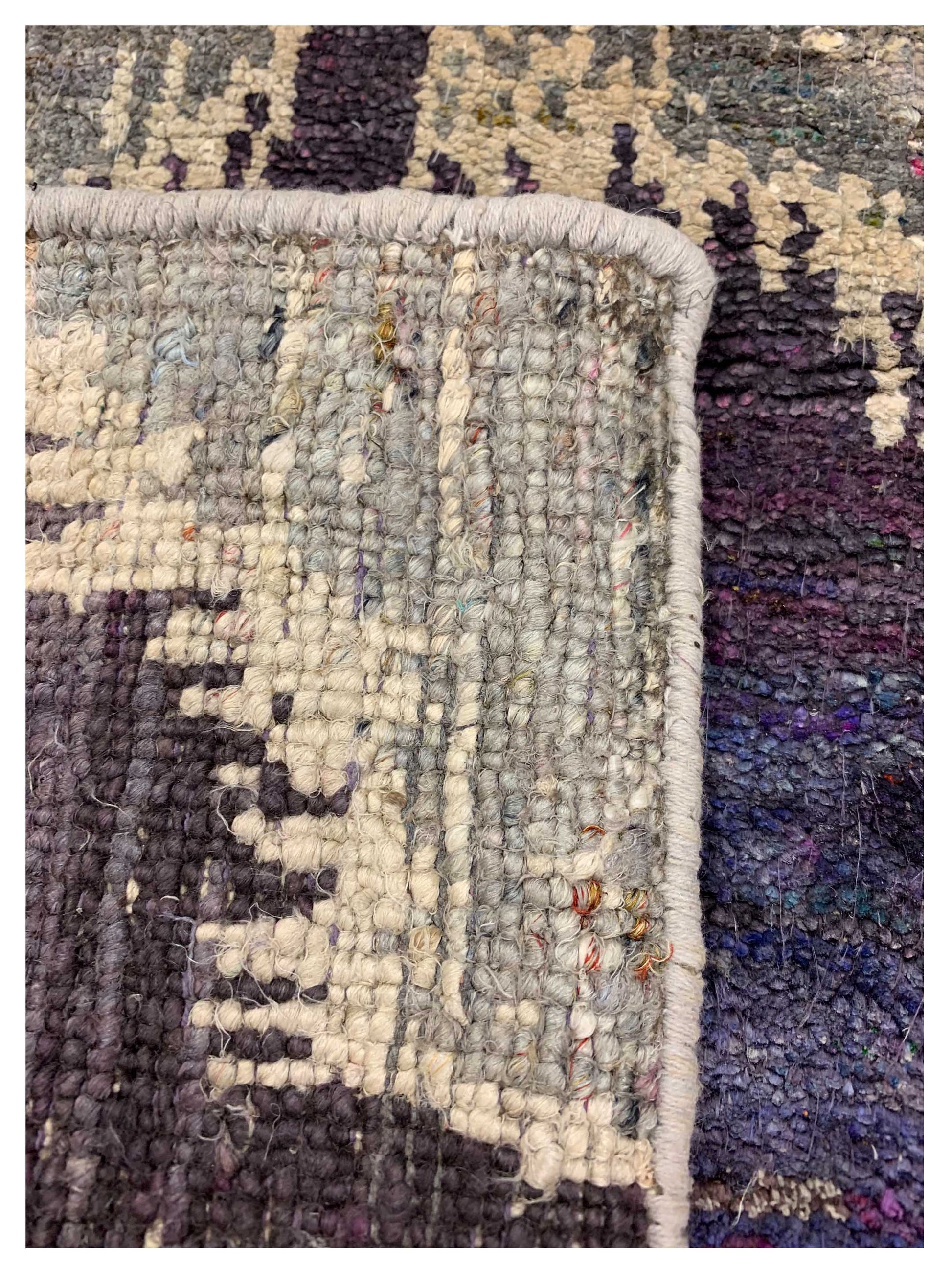 Artisan Ashley Grey Dk.Grey Transitional Knotted Rug - Rugs - Artisan - Atlanta Designer Rugs