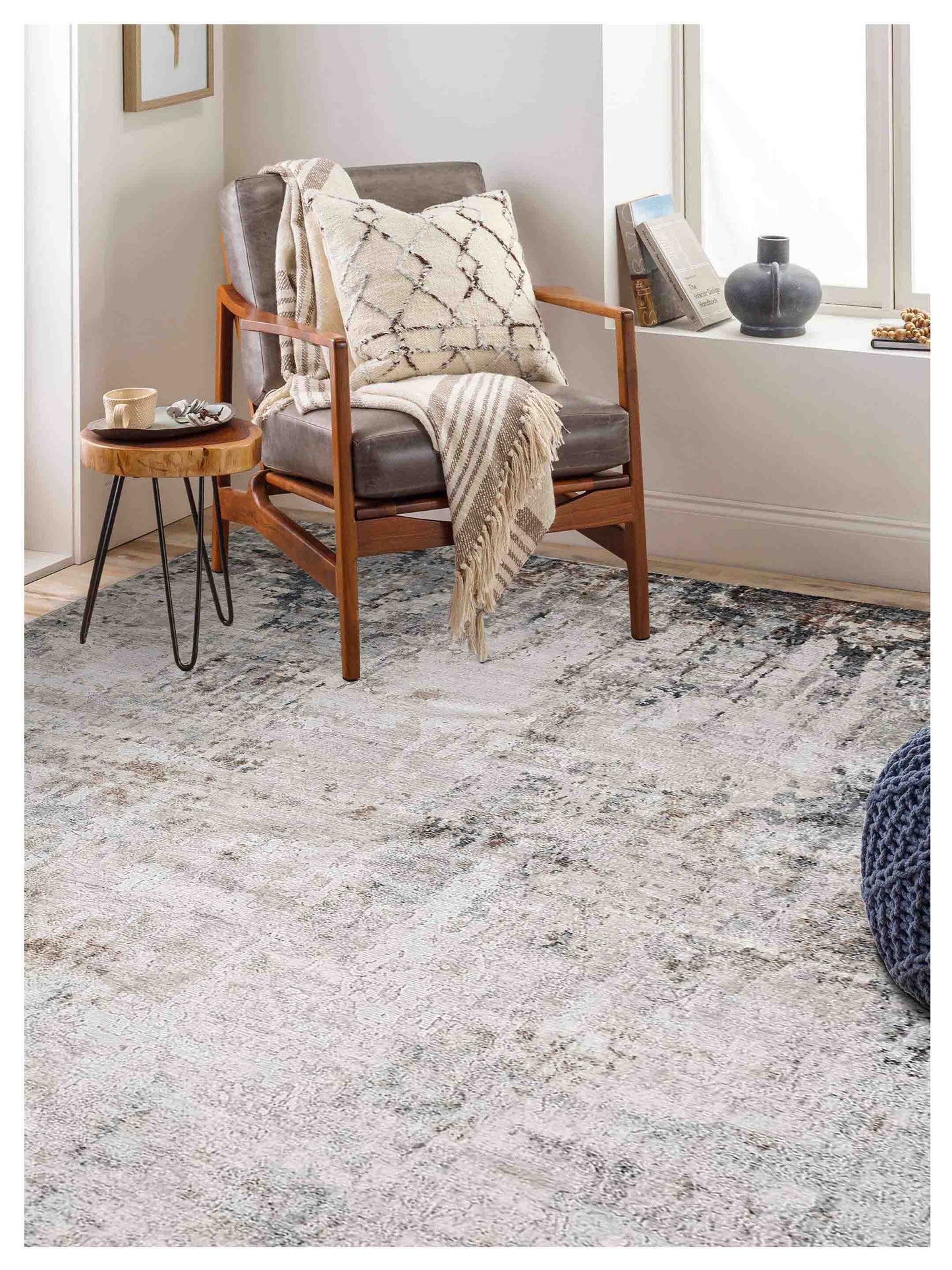 Artisan Dakota  Multi  Transitional Knotted Rug