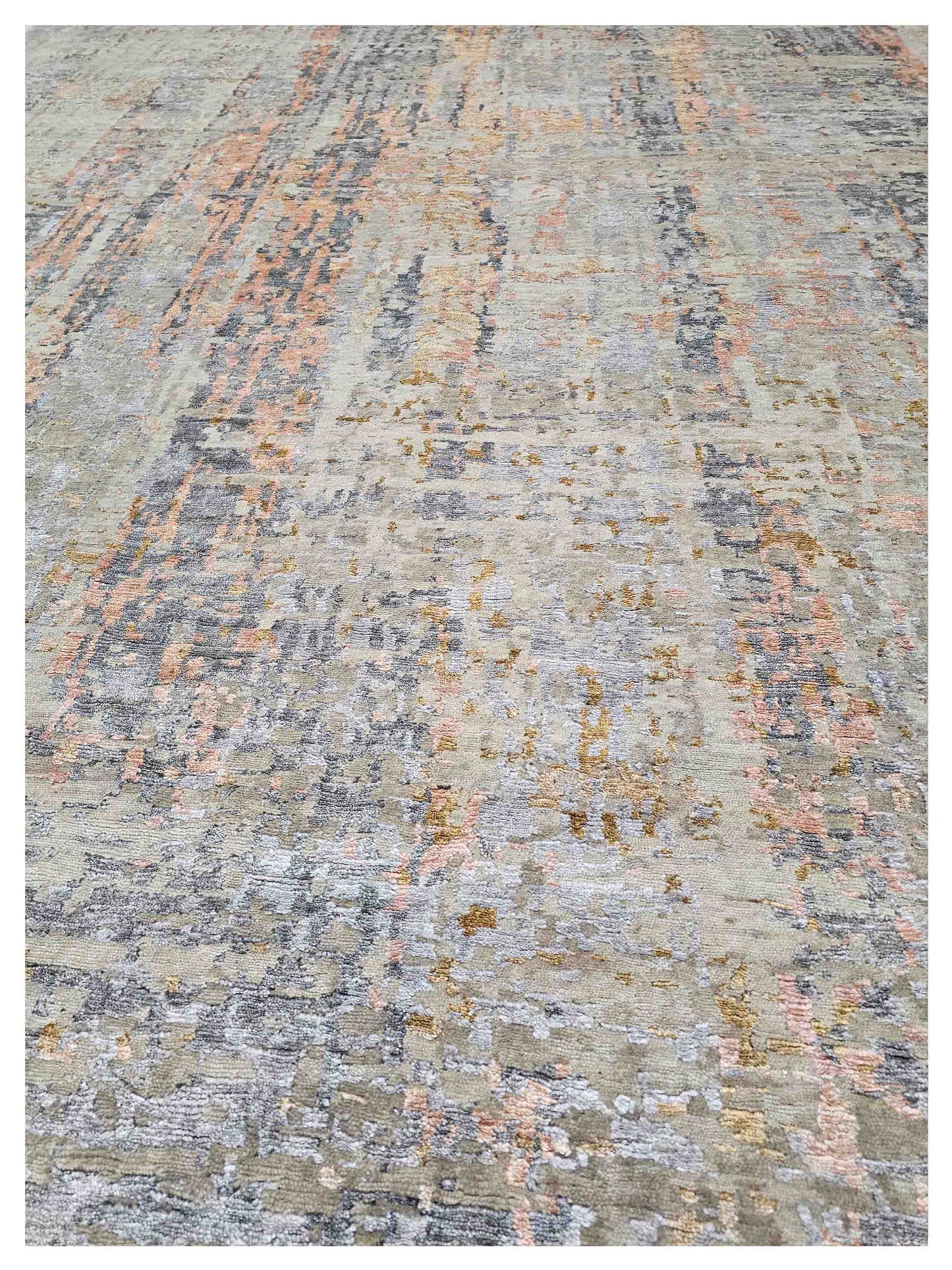 Artisan Dakota  Copper  Transitional Knotted Rug