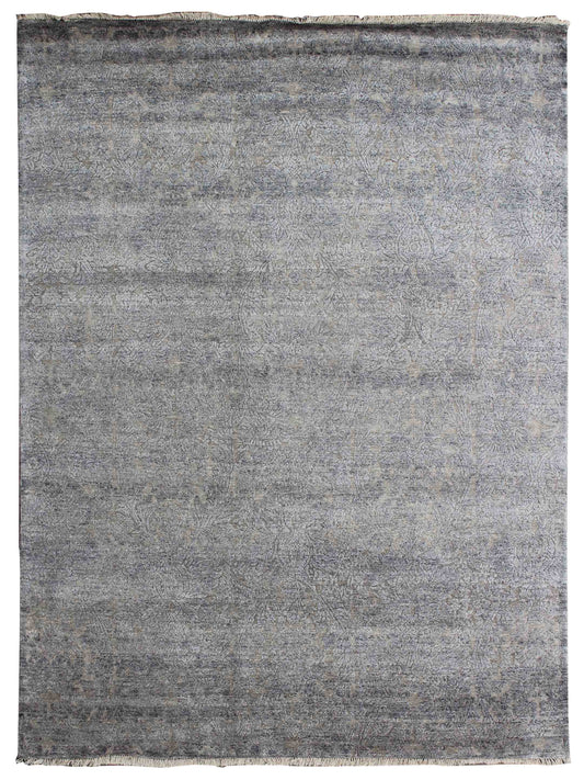 Artisan Dakota Silver Transitional Knotted Rug - Rugs - Artisan - Atlanta Designer Rugs