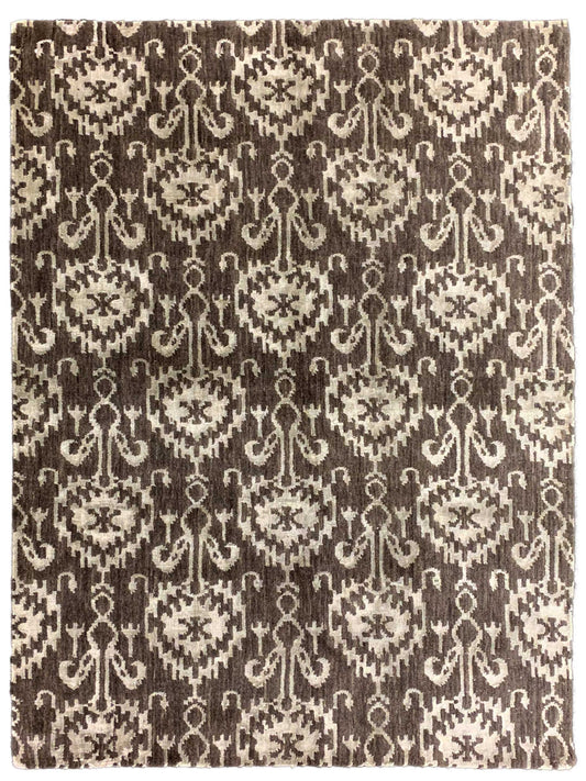 Artisan Hailee Damask-A Brown Transitional Loom Rug