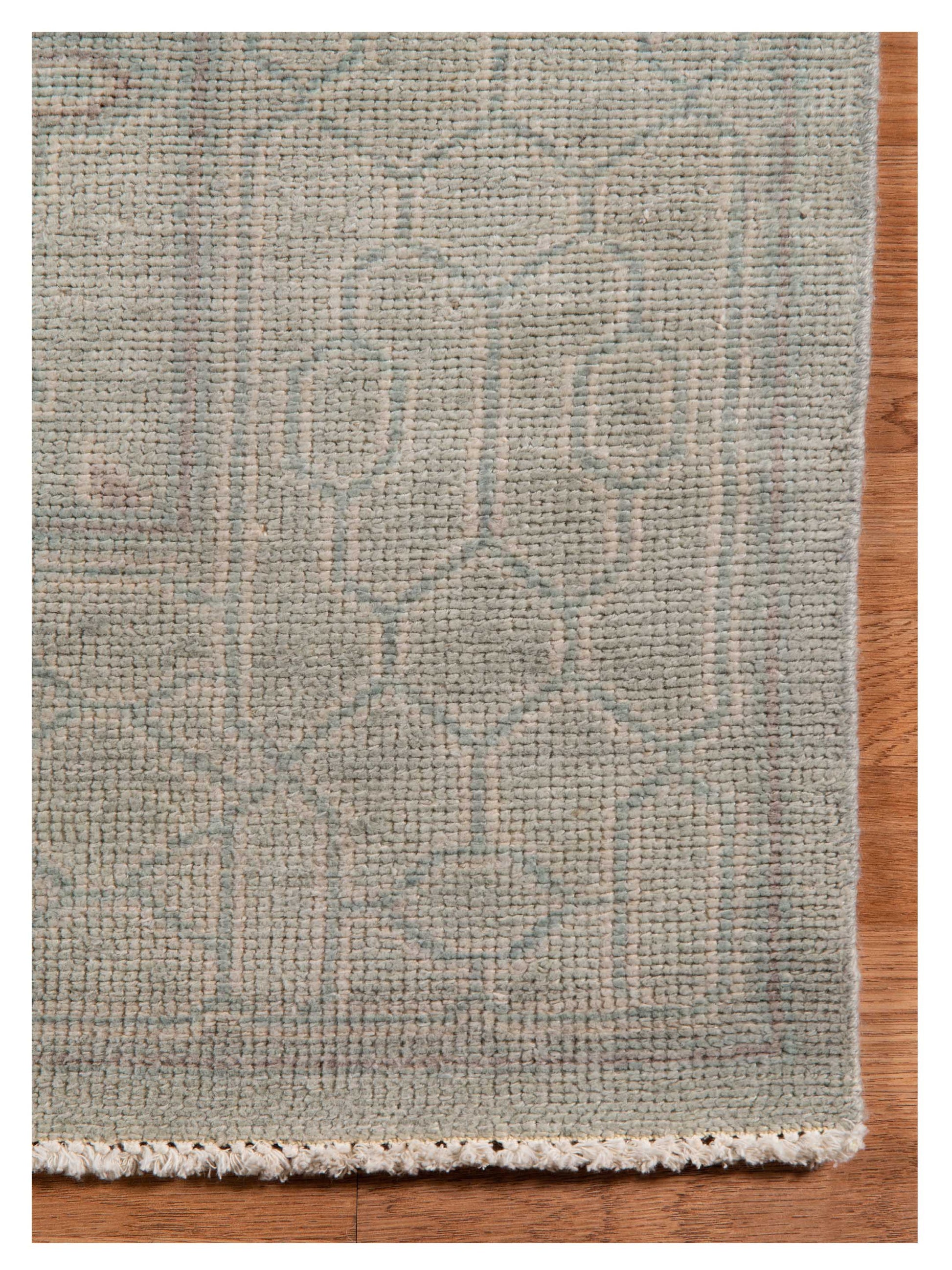 Limited EMRALD EM - 201 Light Blue Traditional Knotted Rug - Rugs - Limited - Atlanta Designer Rugs