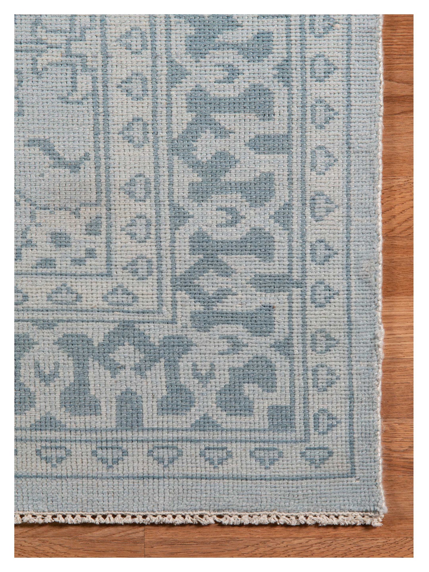 Limited EMRALD EM - 209 Sky Blue Traditional Knotted Rug - Rugs - Limited - Atlanta Designer Rugs