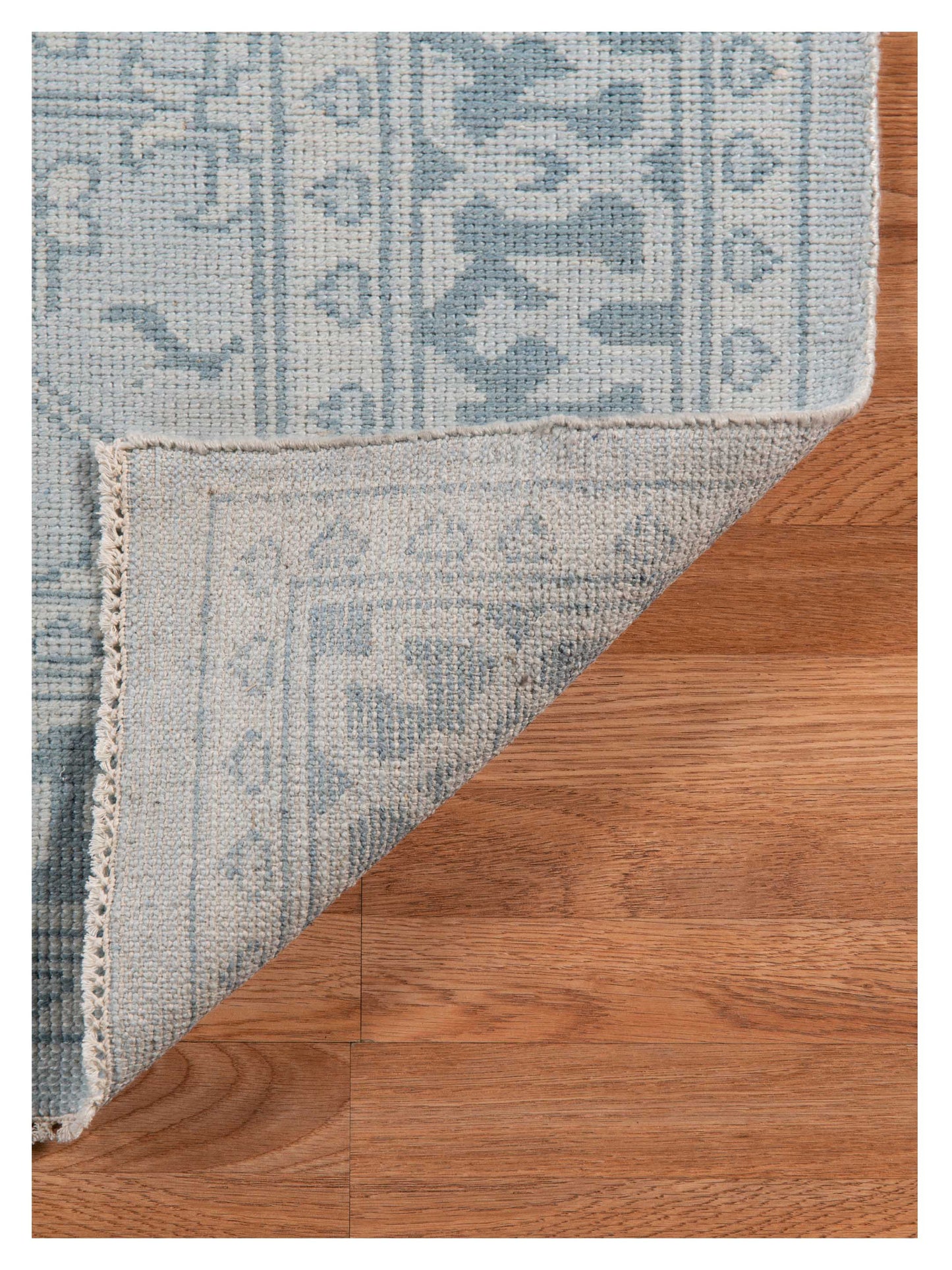 Limited EMRALD EM - 209 Sky Blue Traditional Knotted Rug - Rugs - Limited - Atlanta Designer Rugs