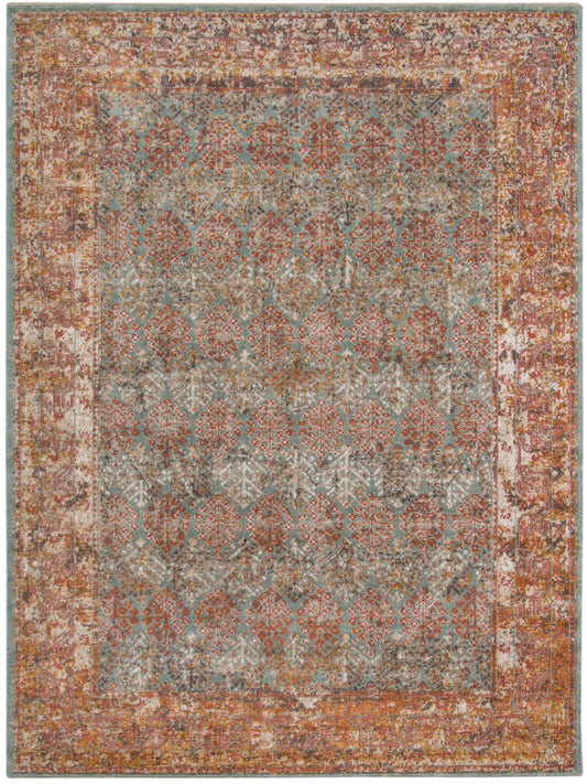 Limited Isabelle IR-904 SEA BLUE Traditional Machinemade Rug